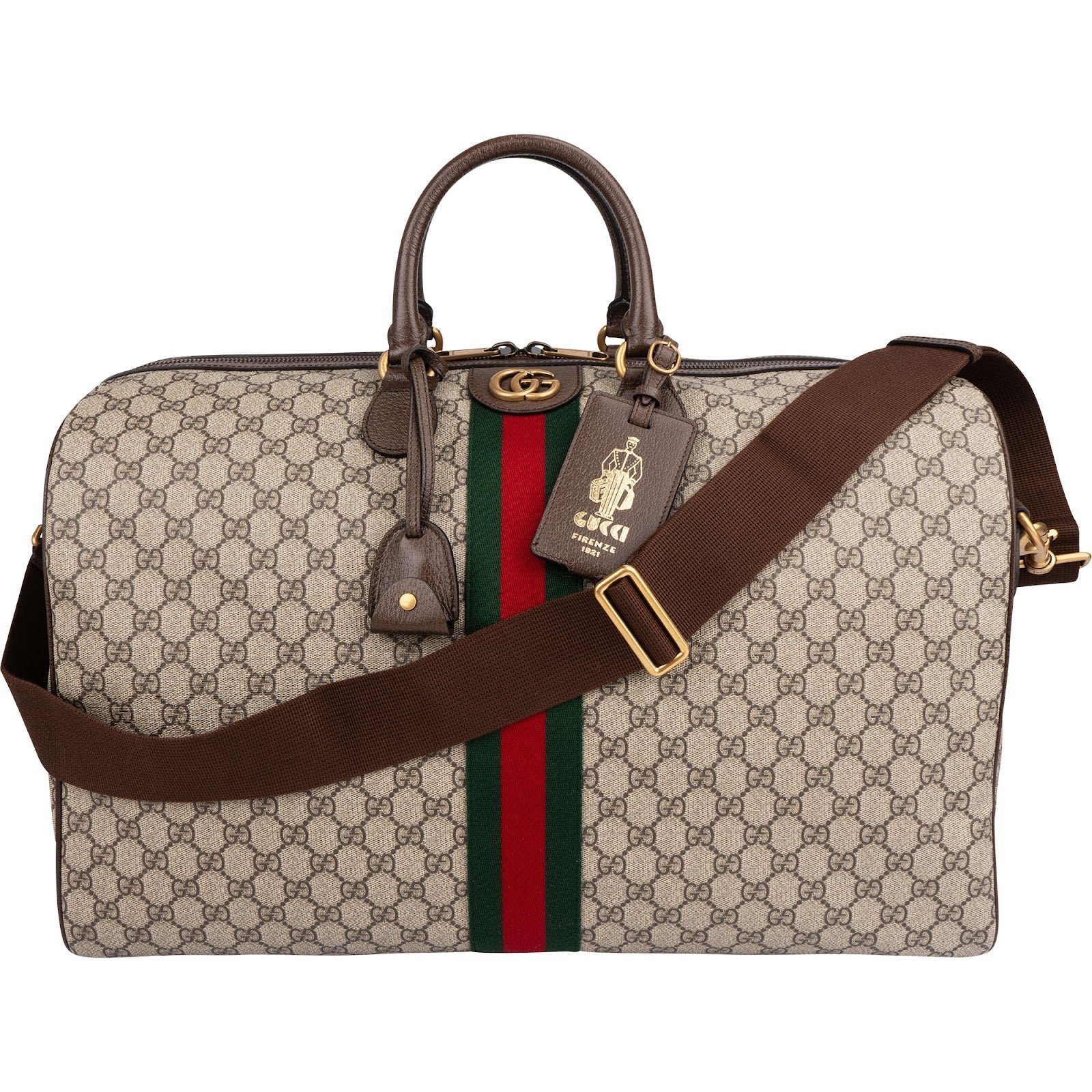Boston leather bag