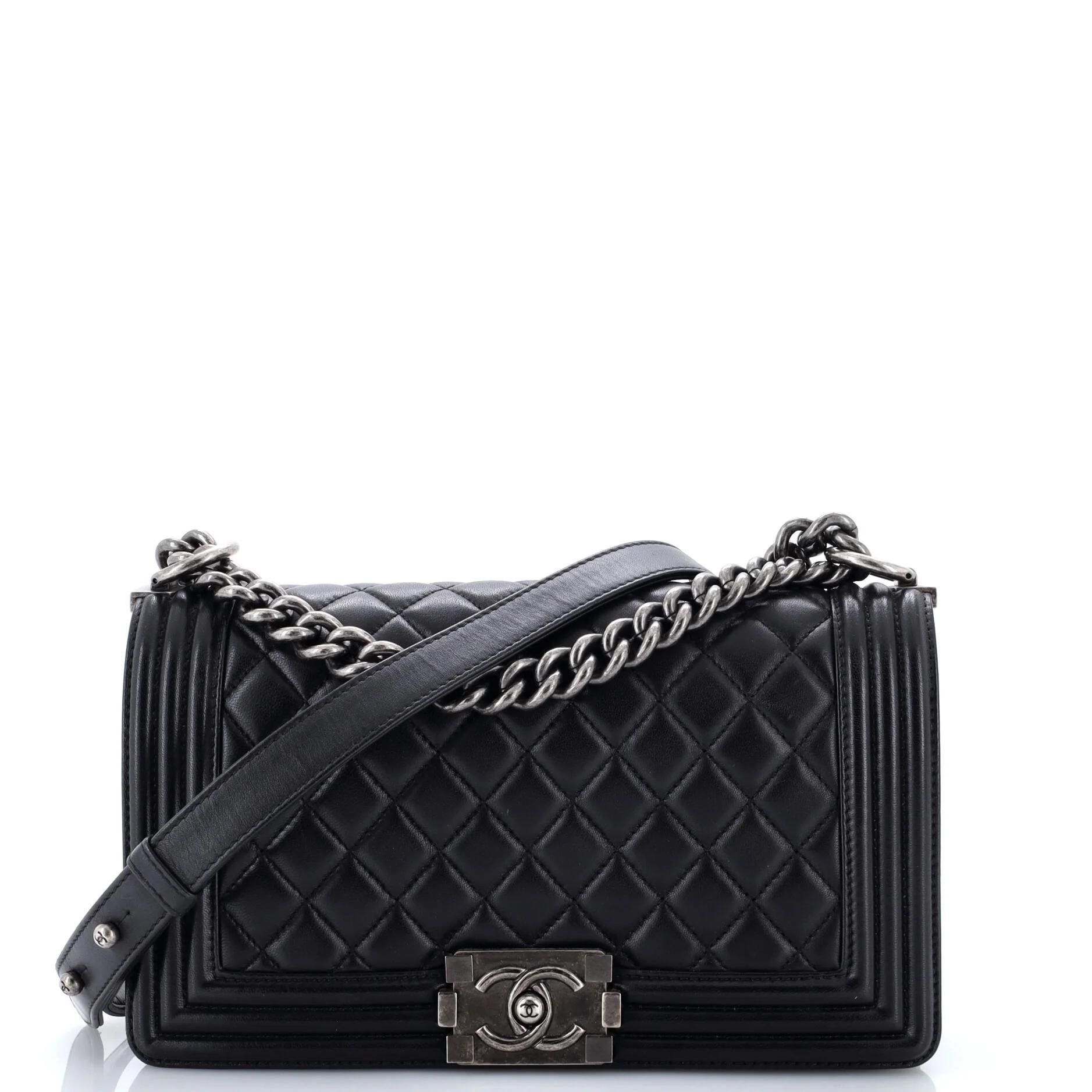 Boy leather handbag