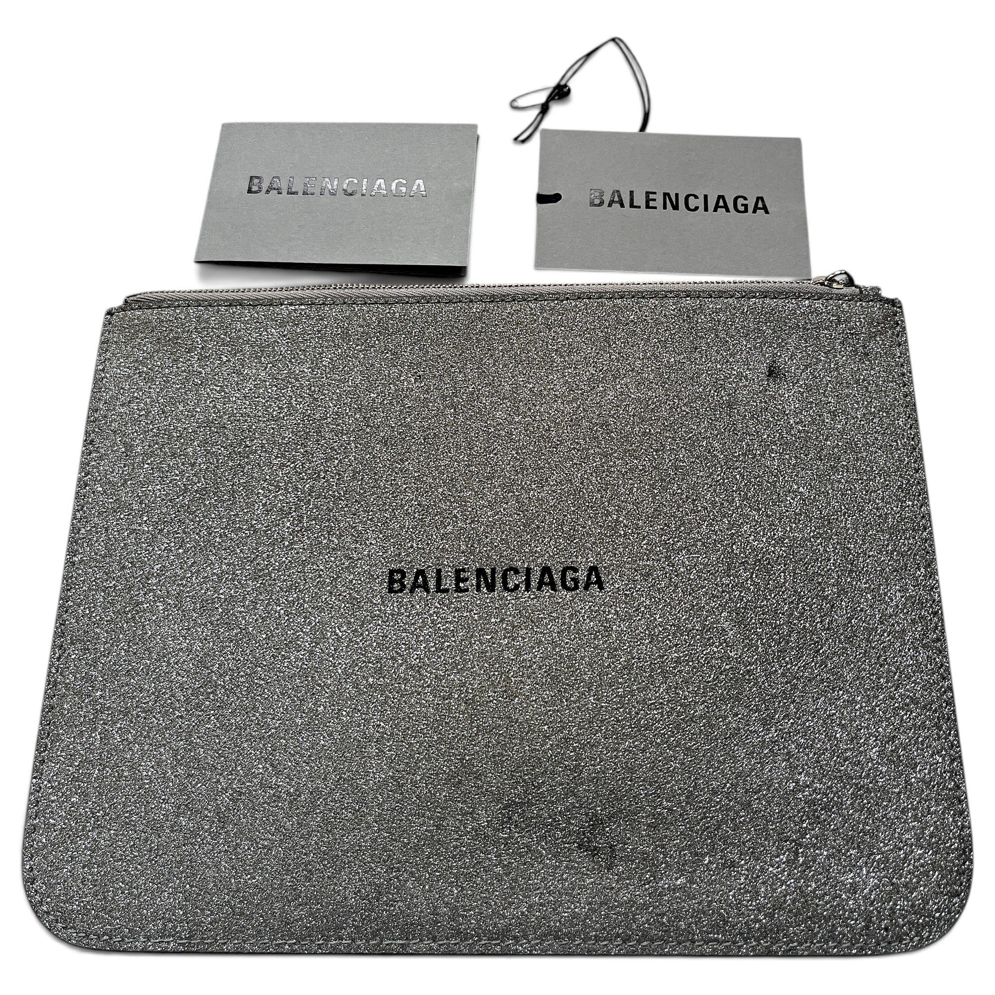 Everyday glitter clutch bag
