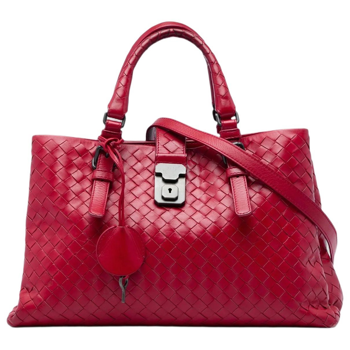 Roma leather satchel