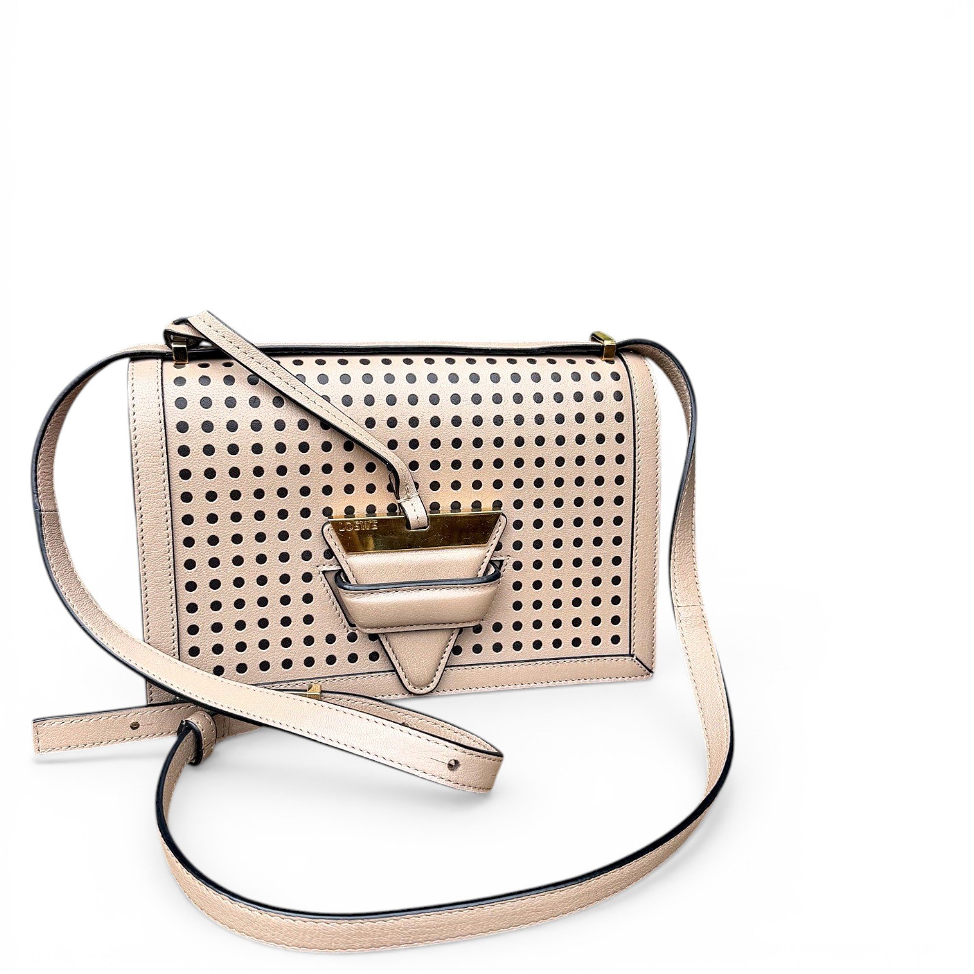Barcelona leather handbag