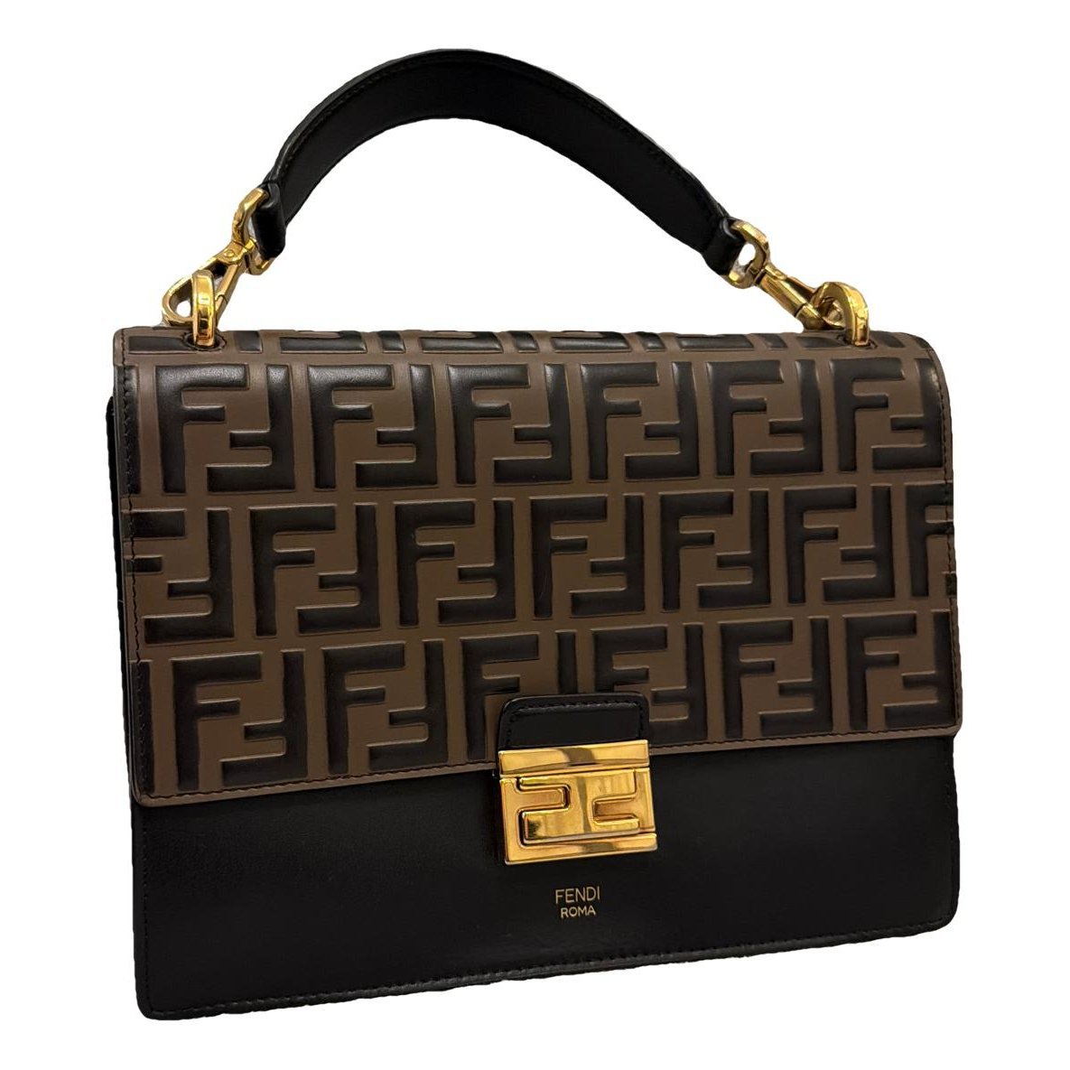 Kan I leather handbag