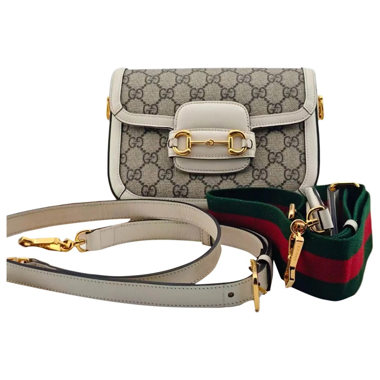 Horsebit 1955 Flap leather crossbody bag