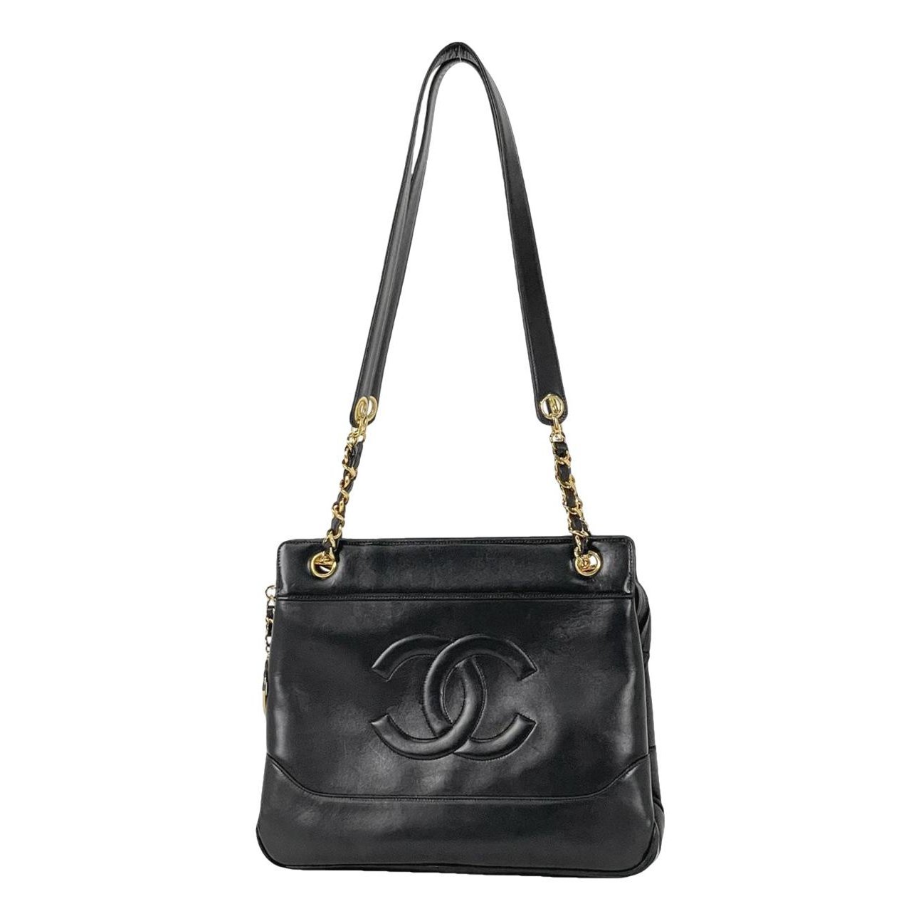 Leather tote