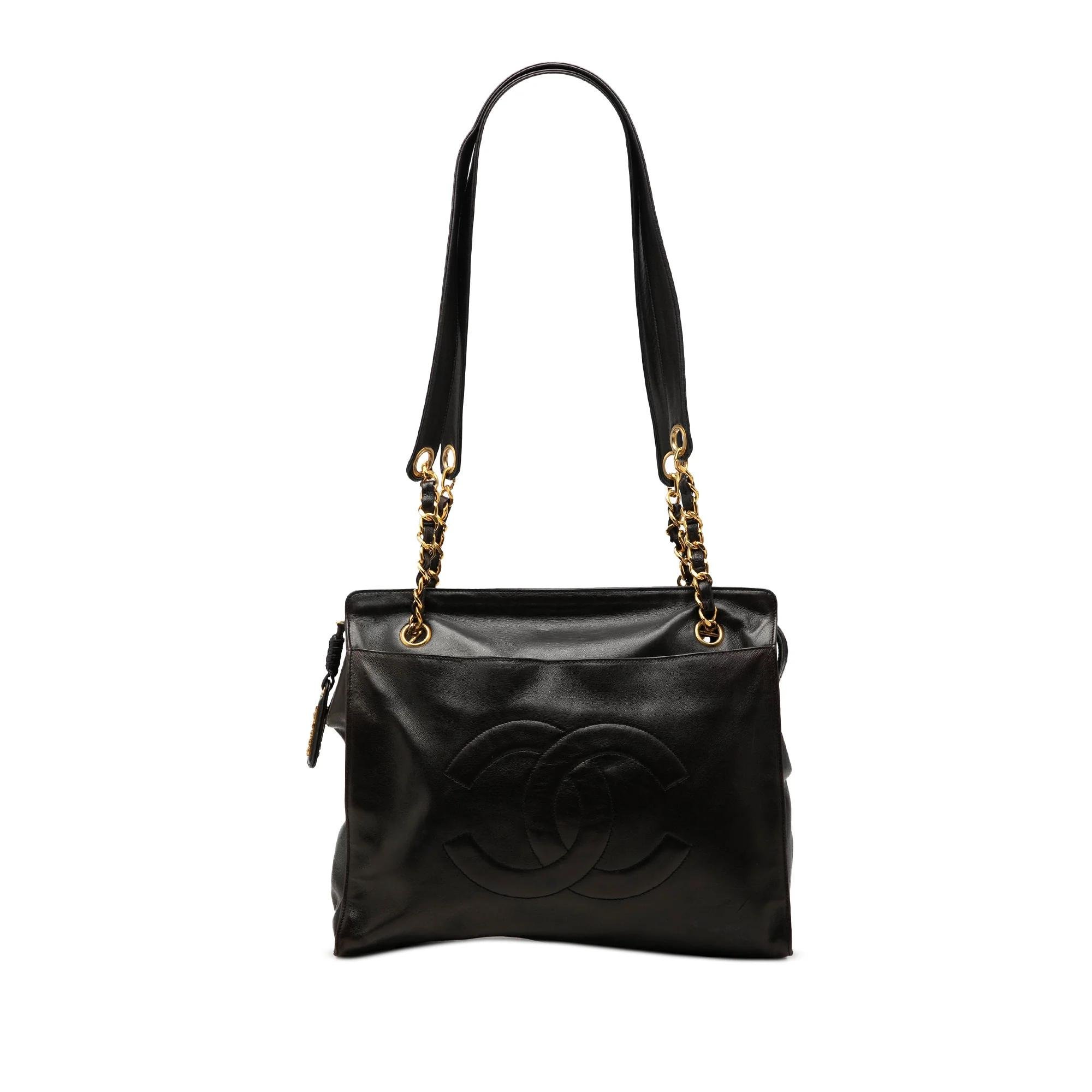 Leather tote