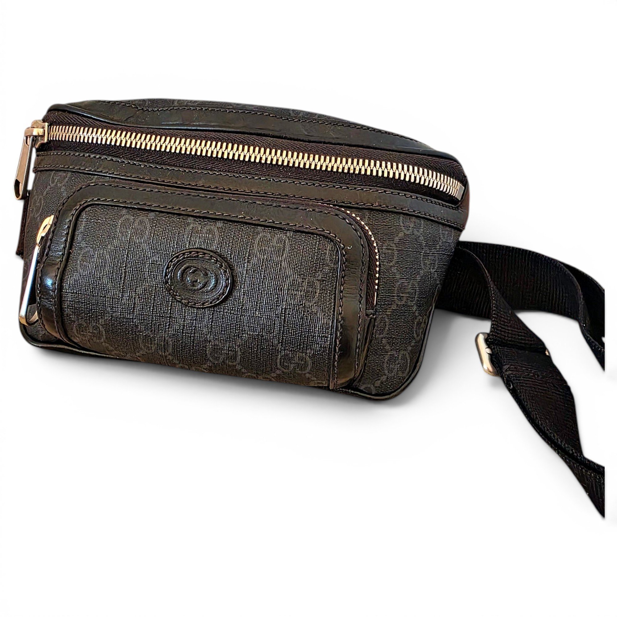 Leather mini bag