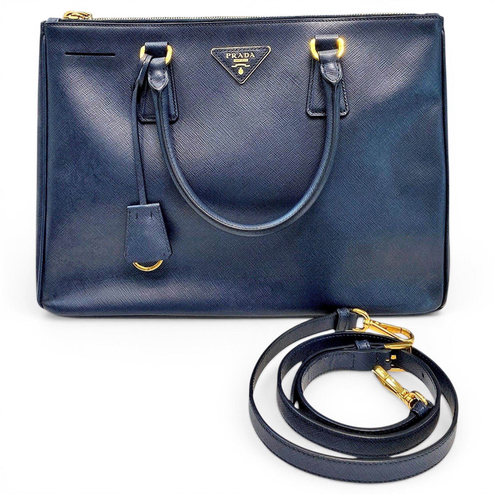 Galleria leather handbag