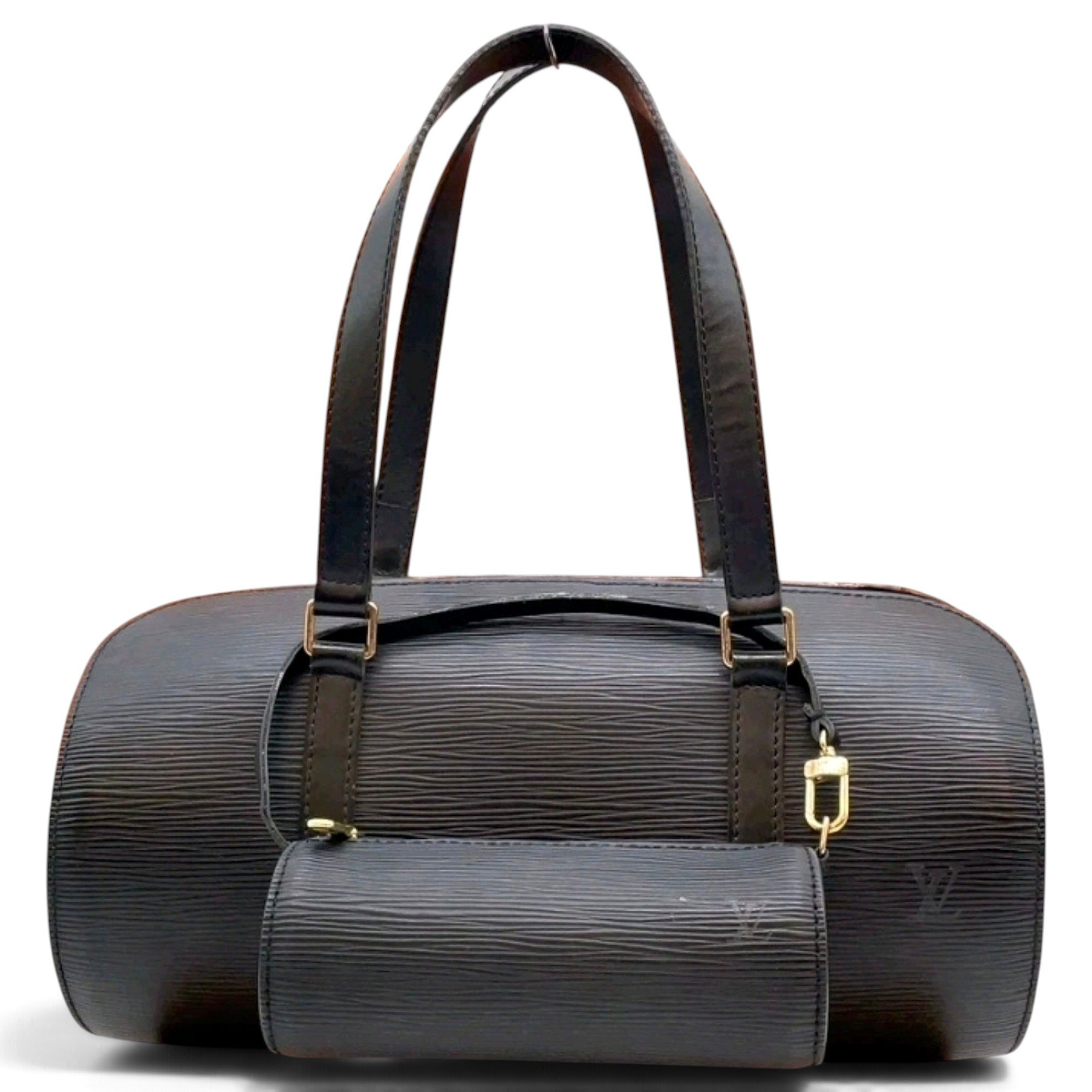 Soufflot Vintage leather handbag