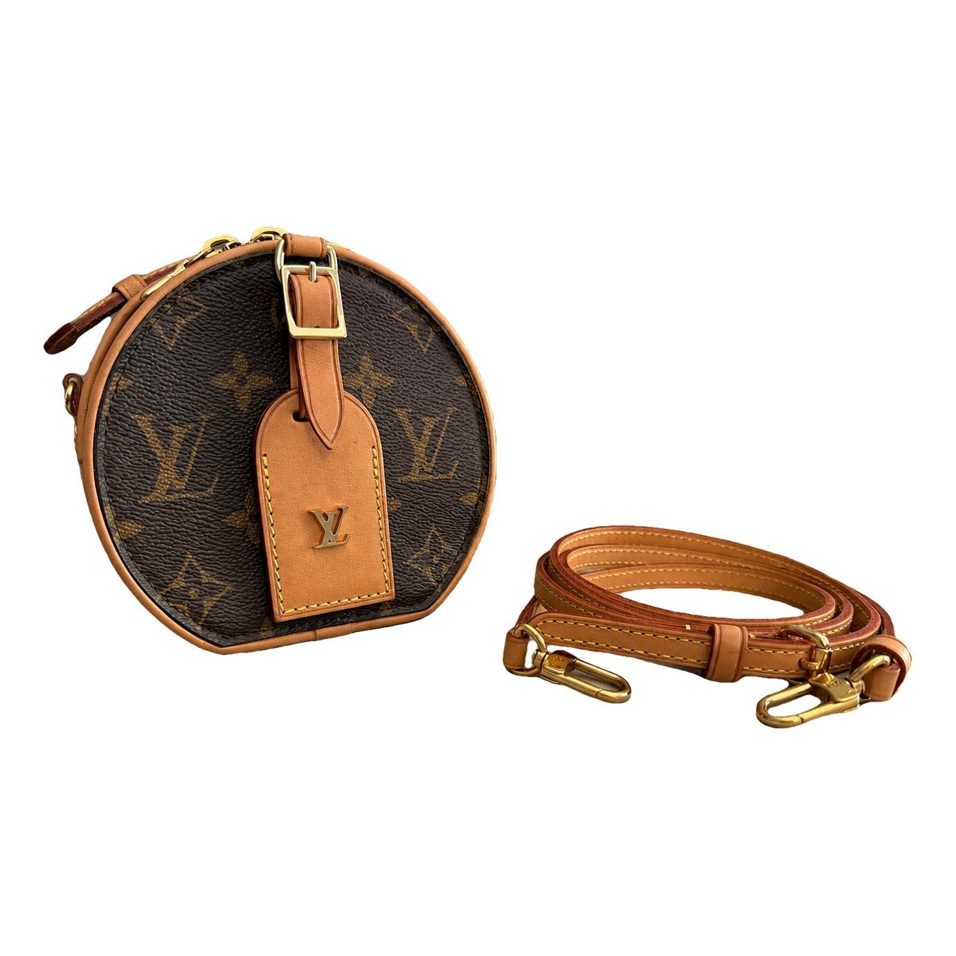 Petite Boîte Chapeau leather crossbody bag
