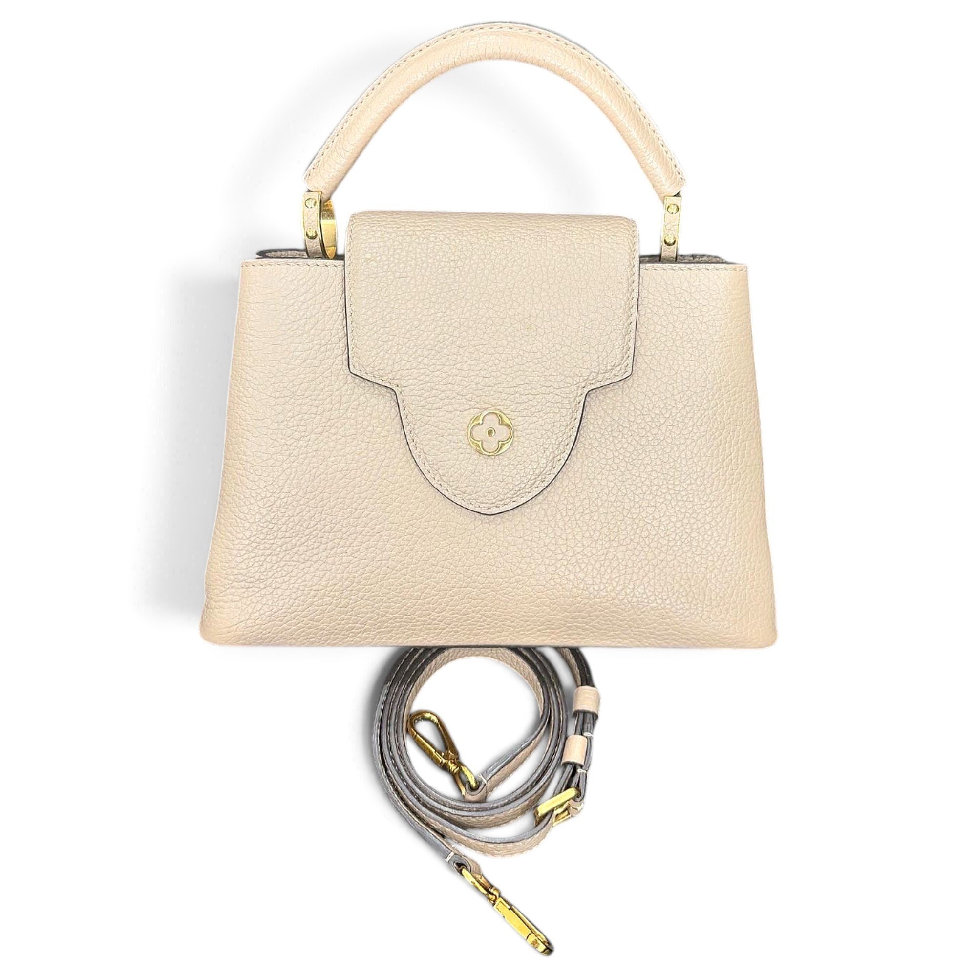 Capucines leather handbag