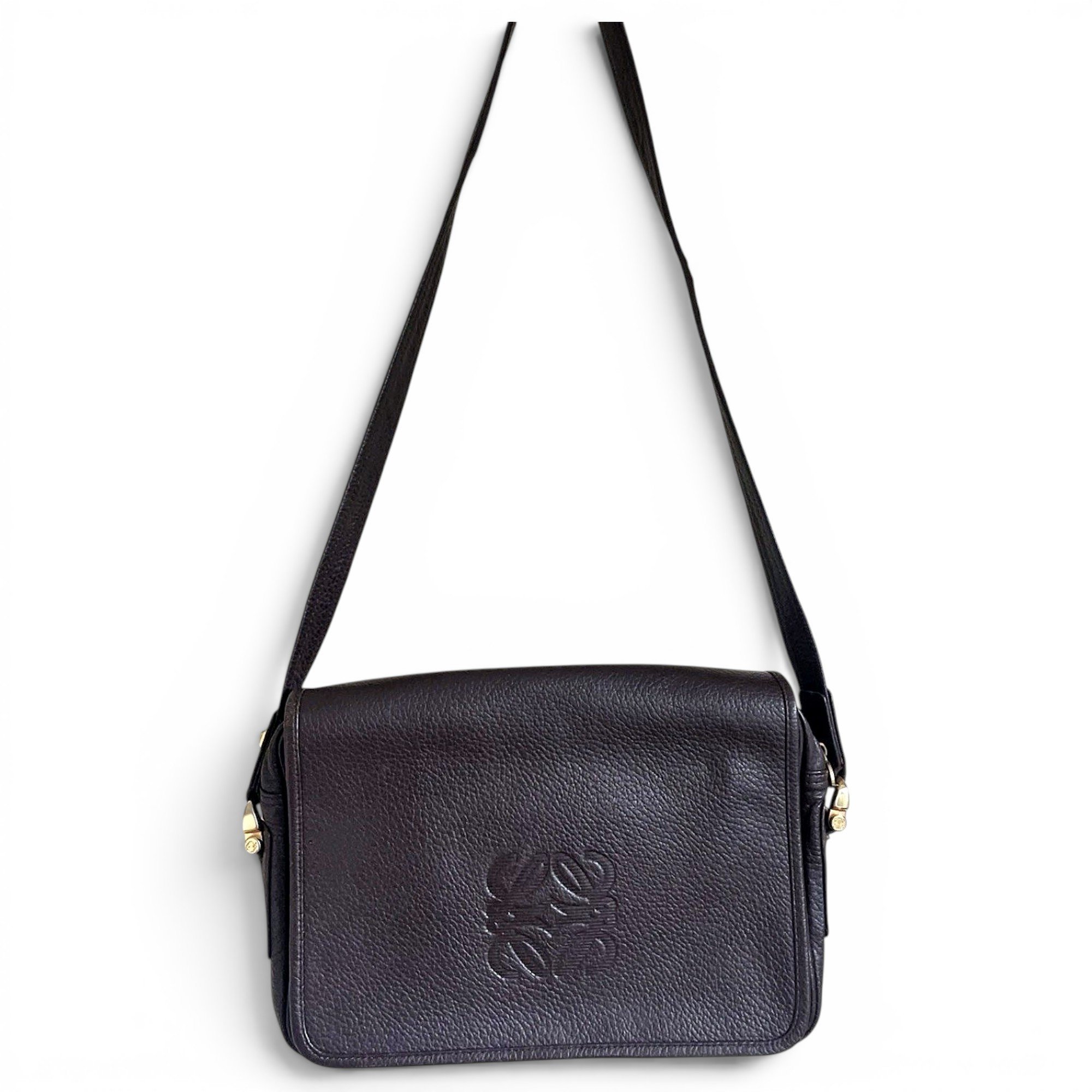 Leather satchel
