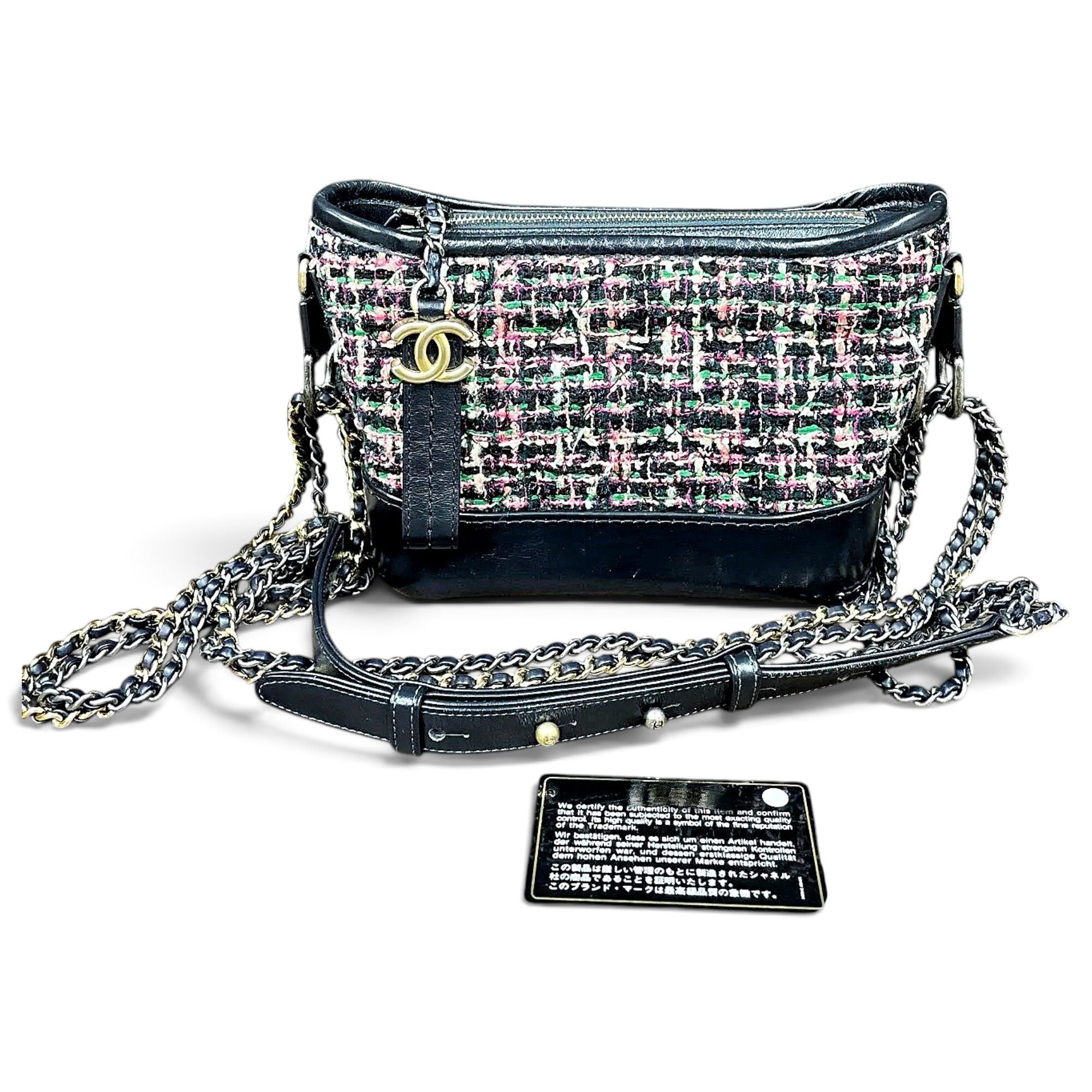 Gabrielle tweed handbag