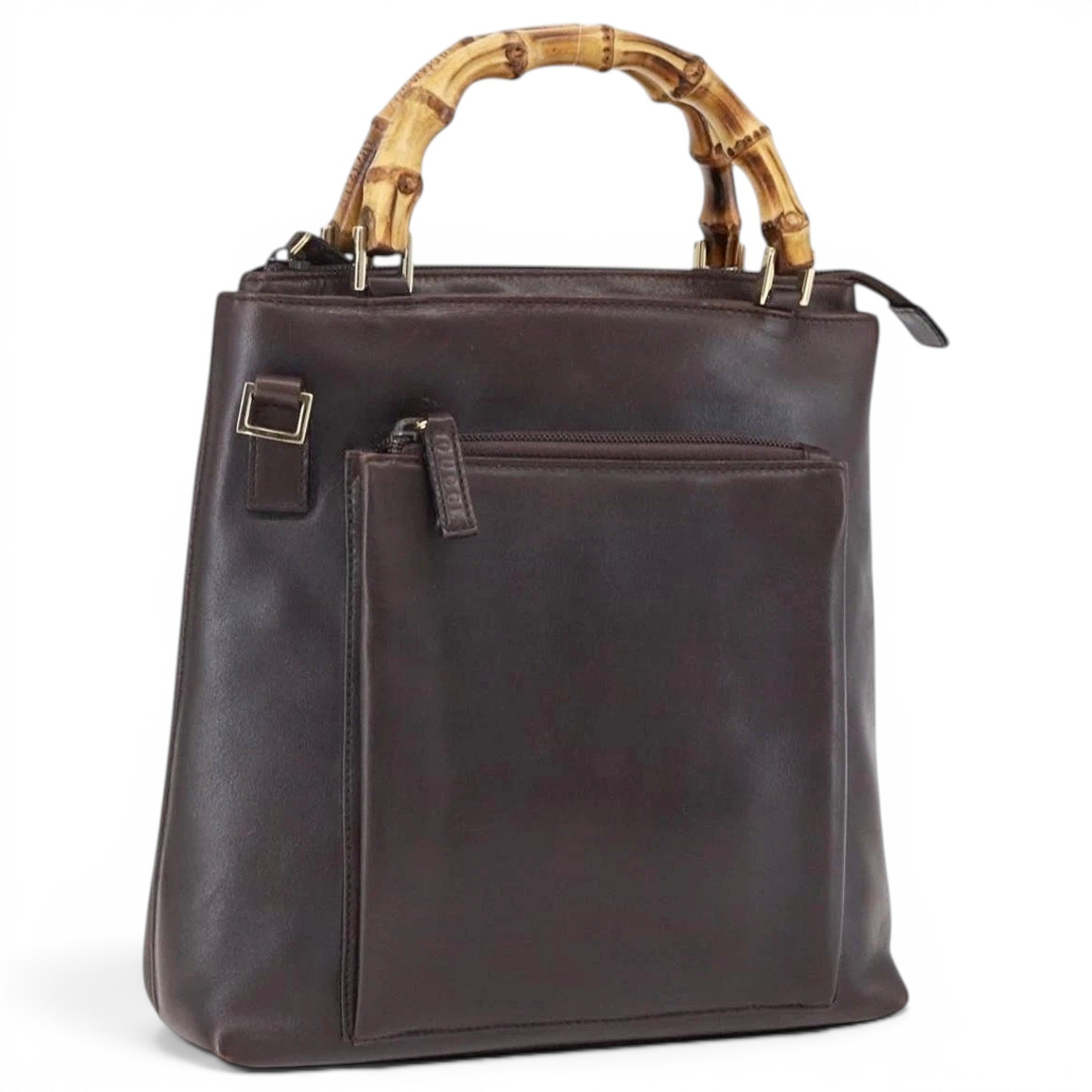 Leather handbag
