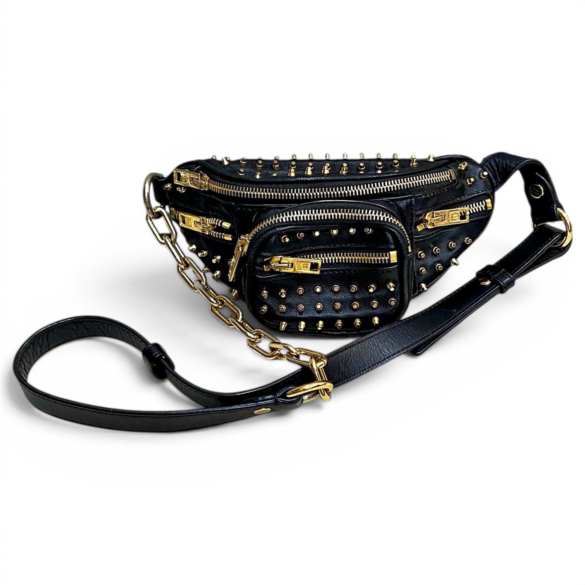 Leather crossbody bag