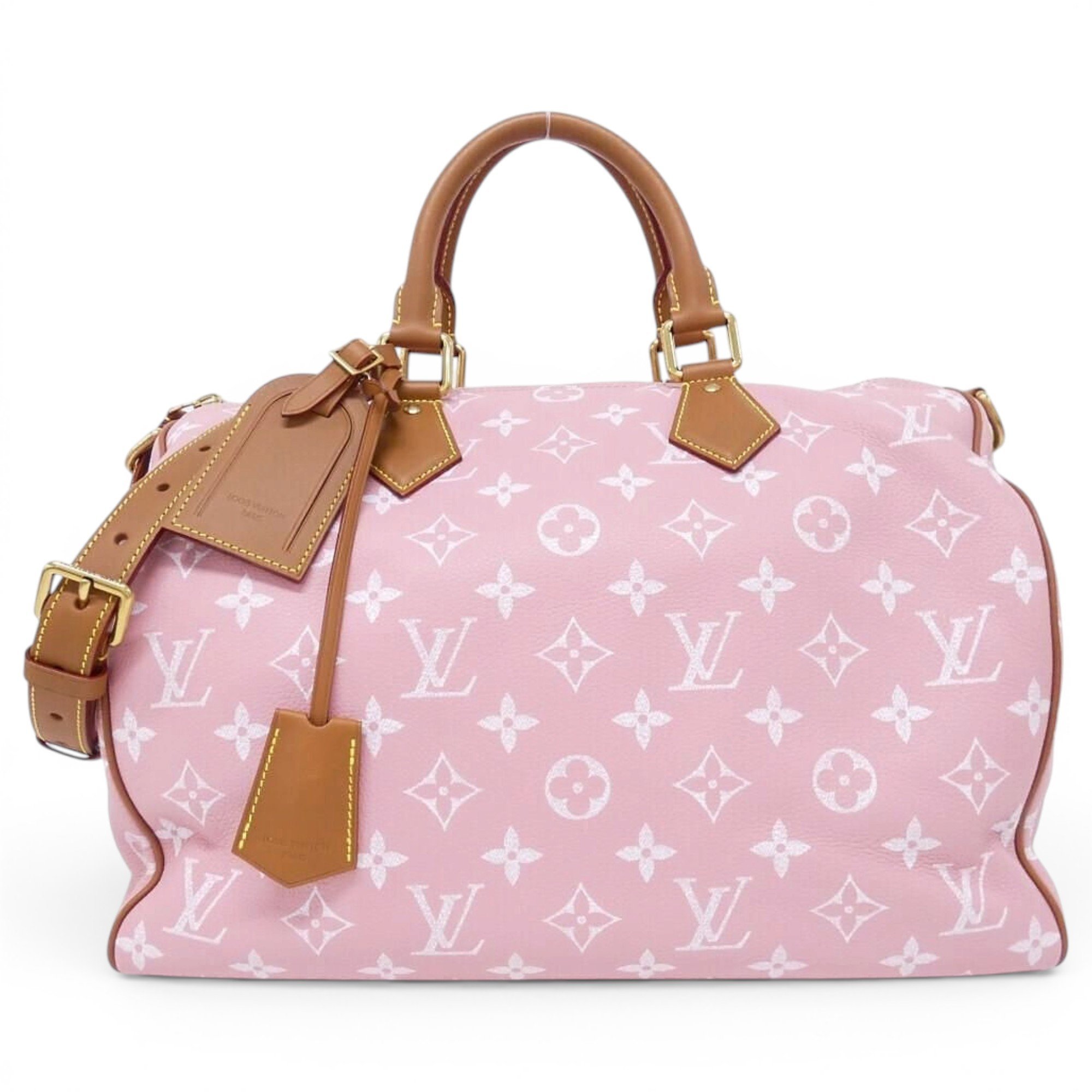 Leather travel bag