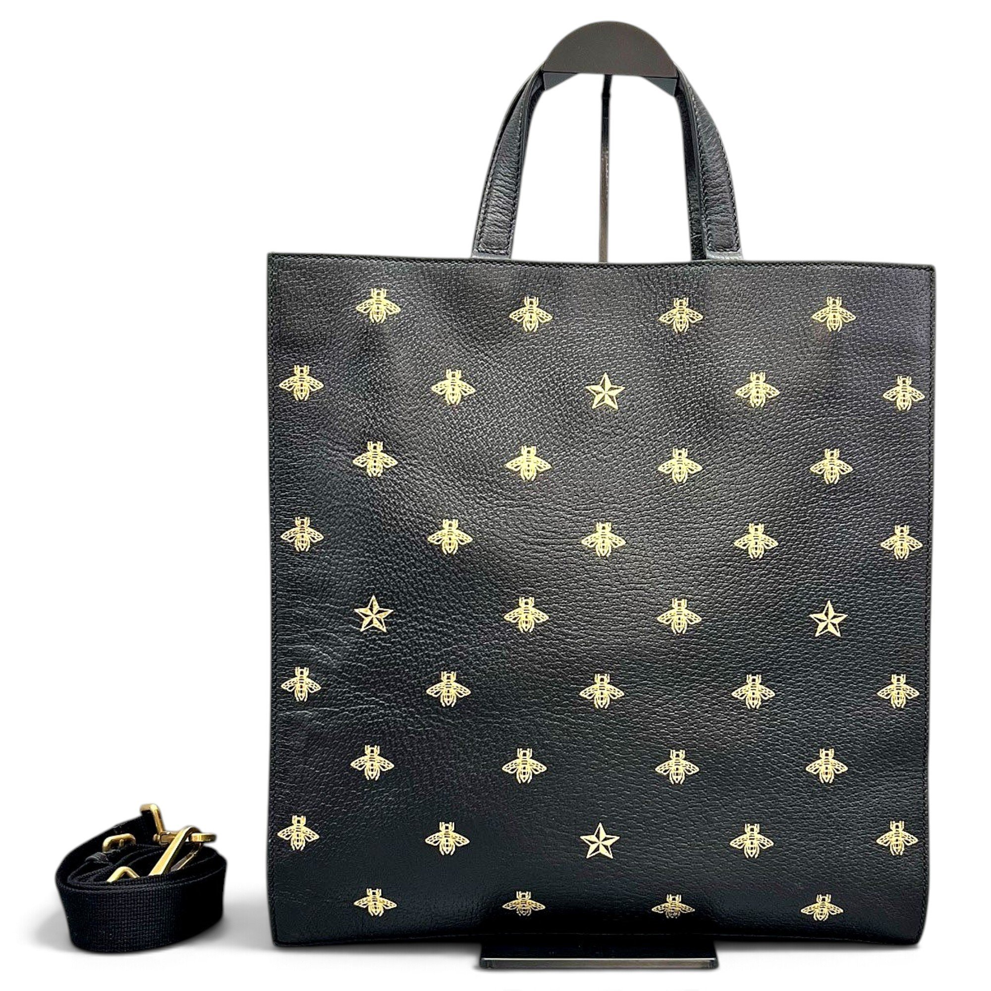 Webby Bee leather tote