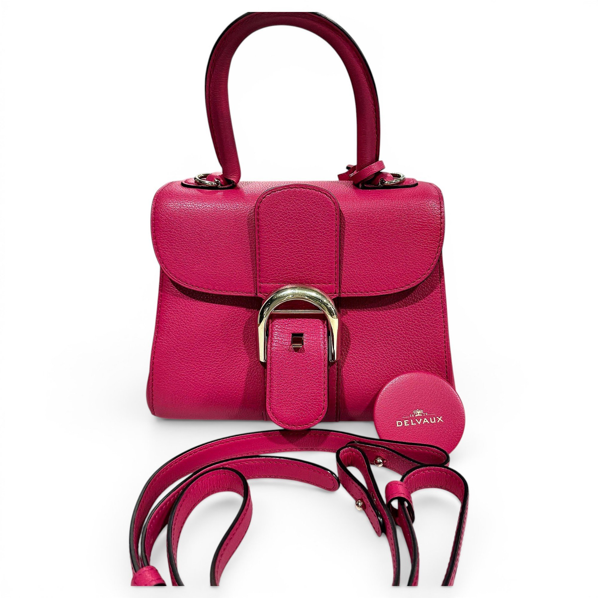 Brillant leather handbag