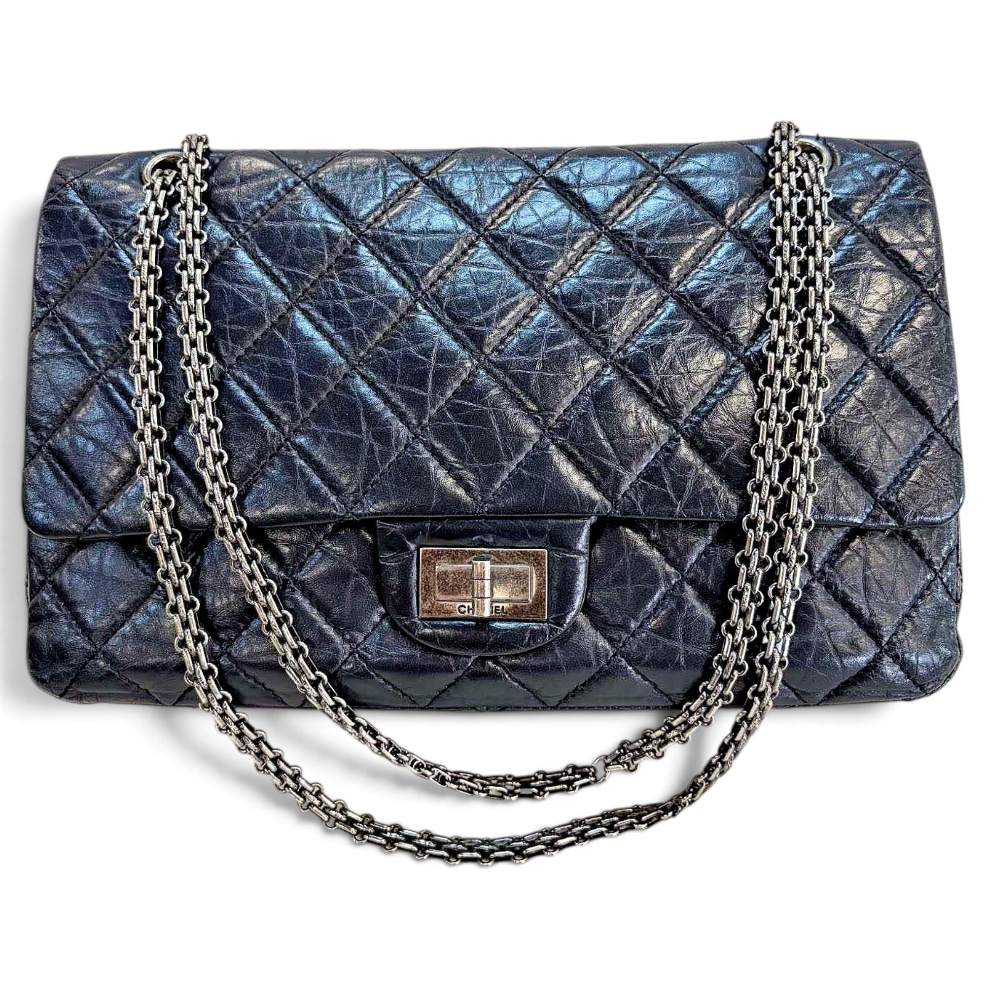 2.55 leather handbag