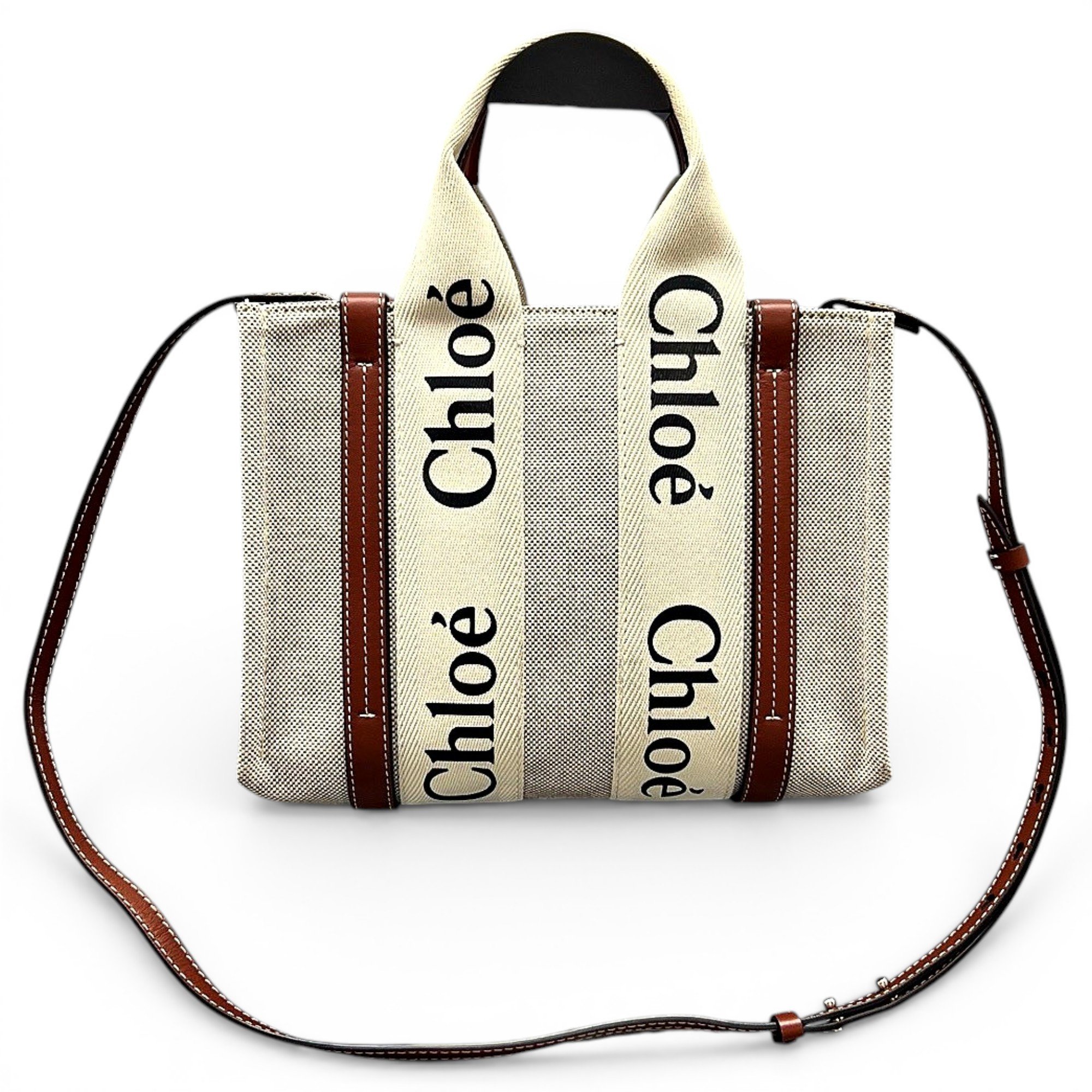 Woody cloth handbag