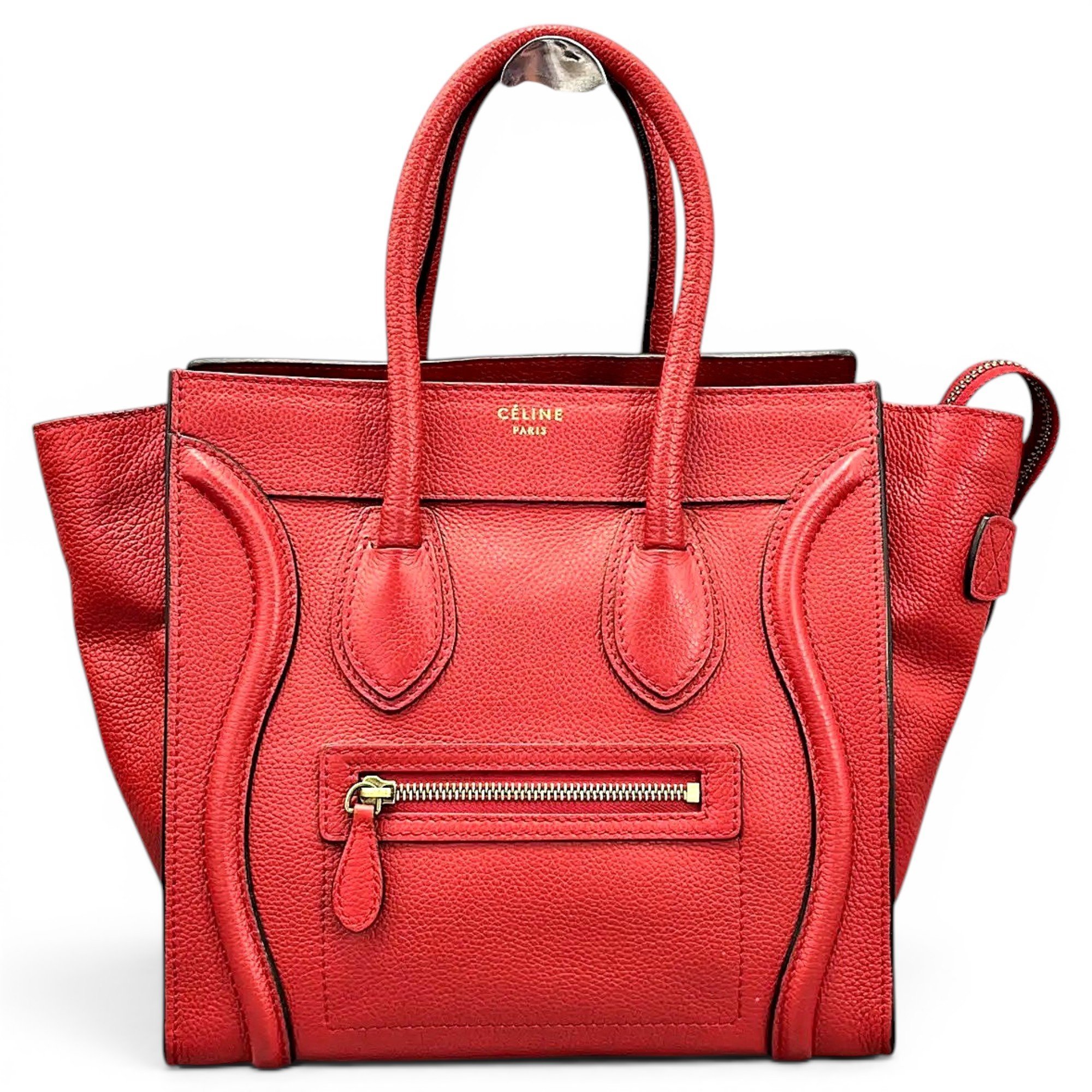 Luggage leather handbag