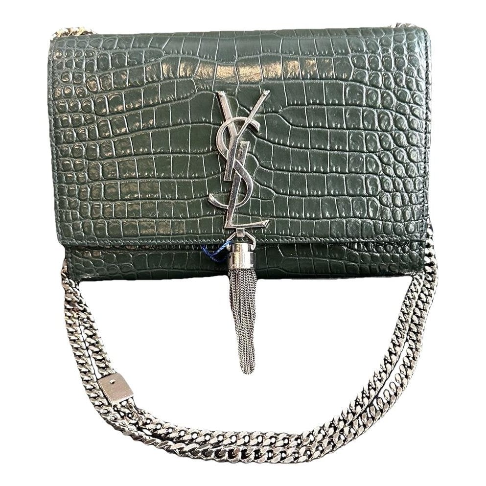 Pompom Kate leather handbag