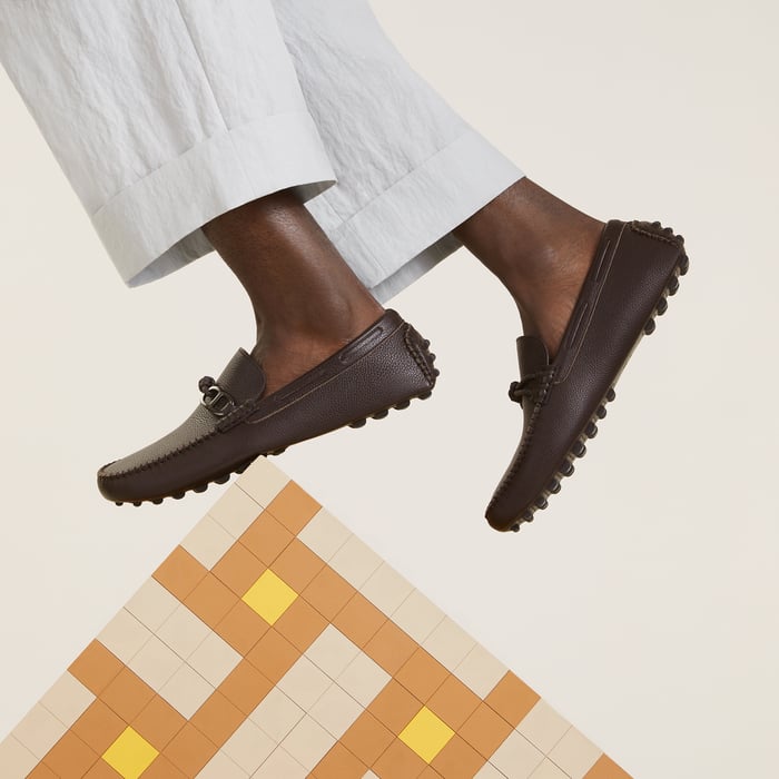 Marron Ébène Mocassim Alessandro