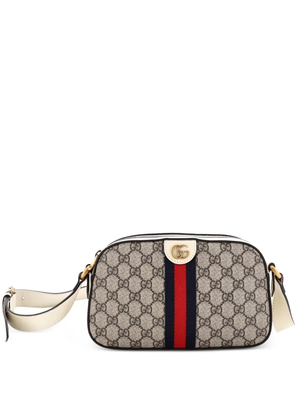 Ophidia Camera Shoulder Bag GG Coated Canvas with Leather Small crossbody bag
