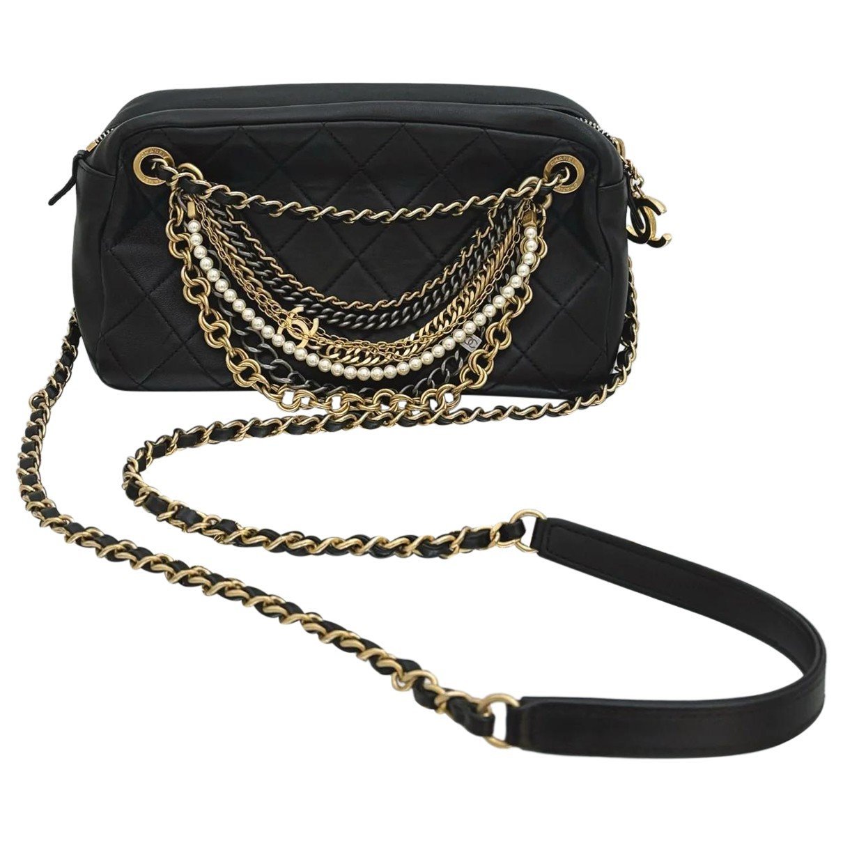 Leather crossbody bag