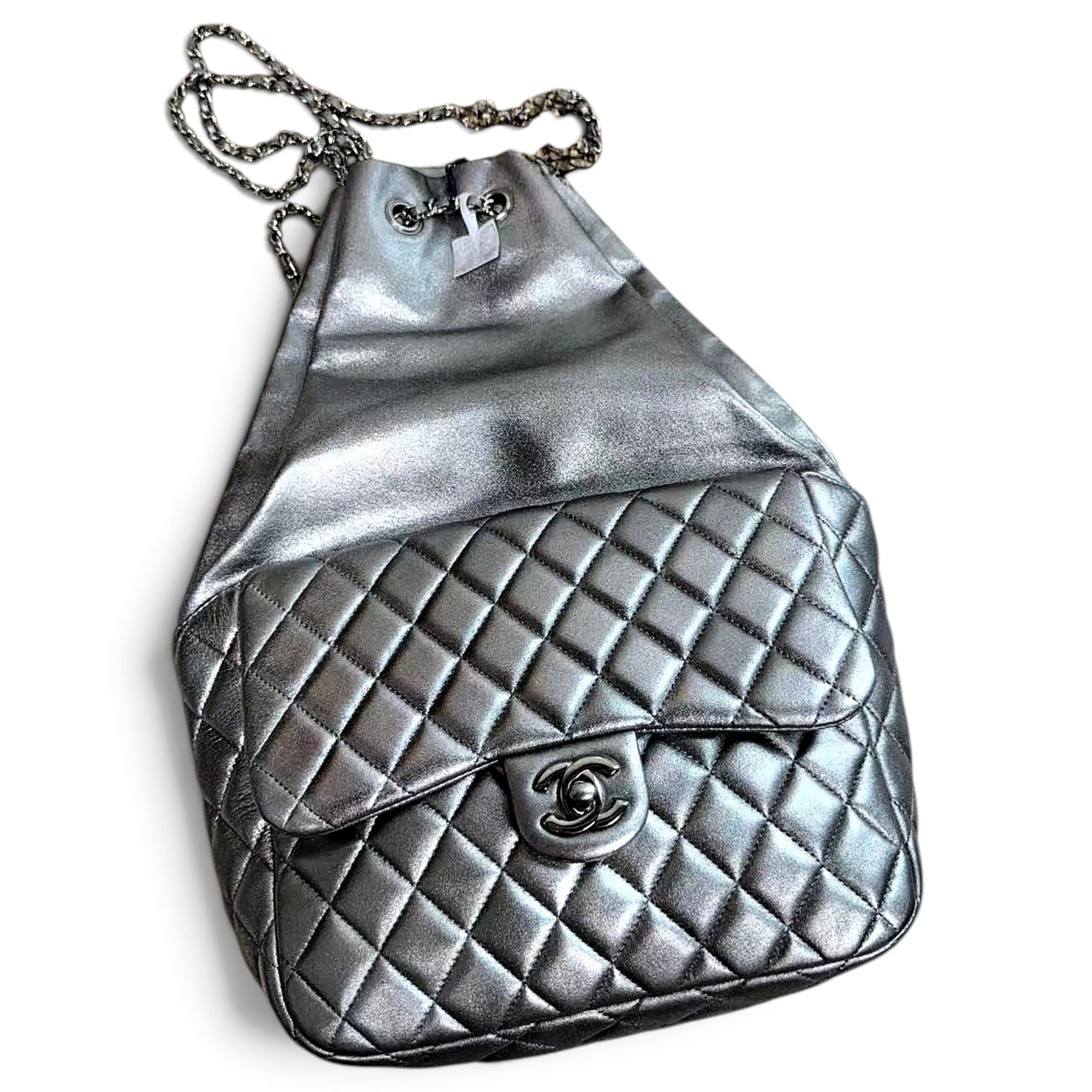Timeless/Classique Chain leather backpack