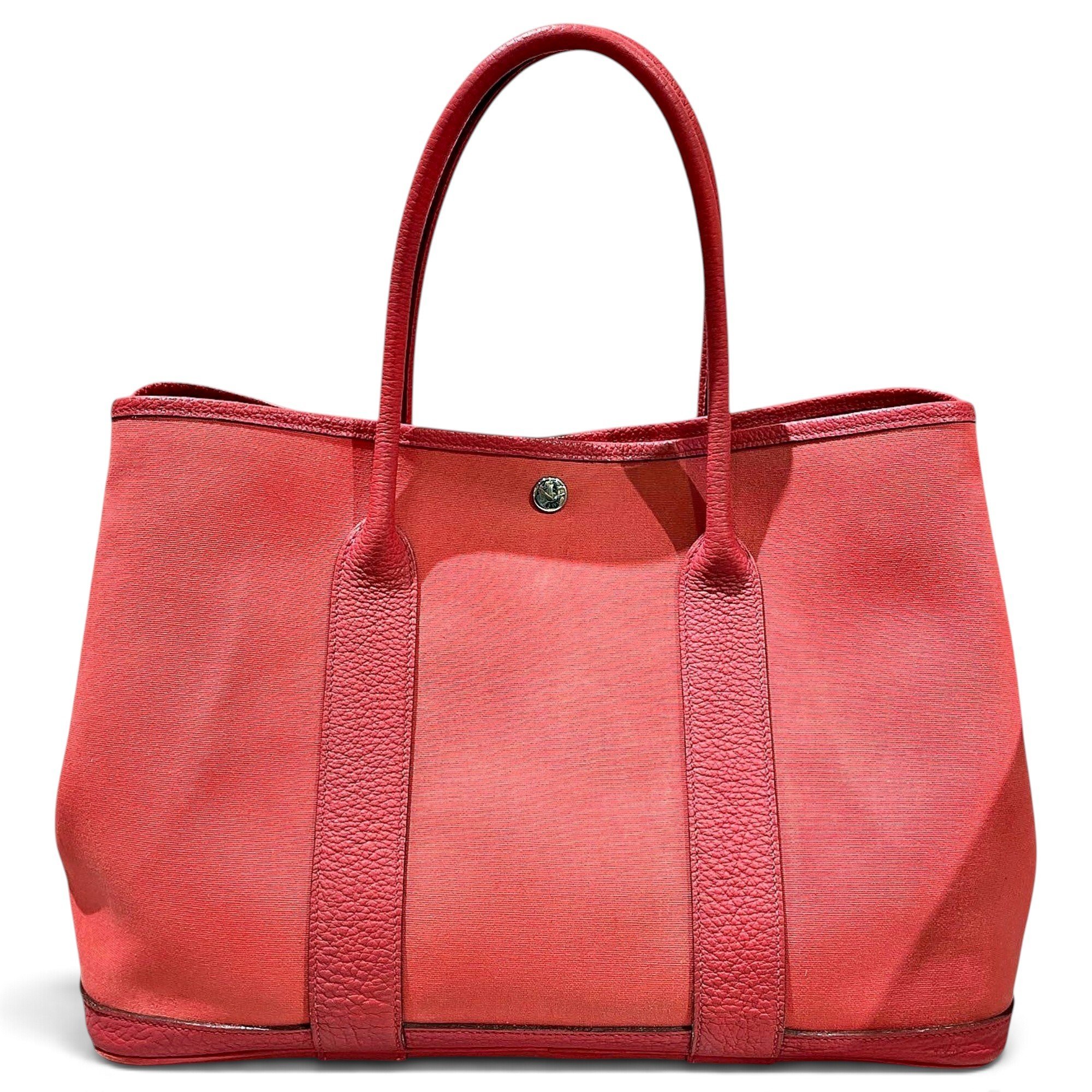 Hermes Garden Party 36 Handbag Pink