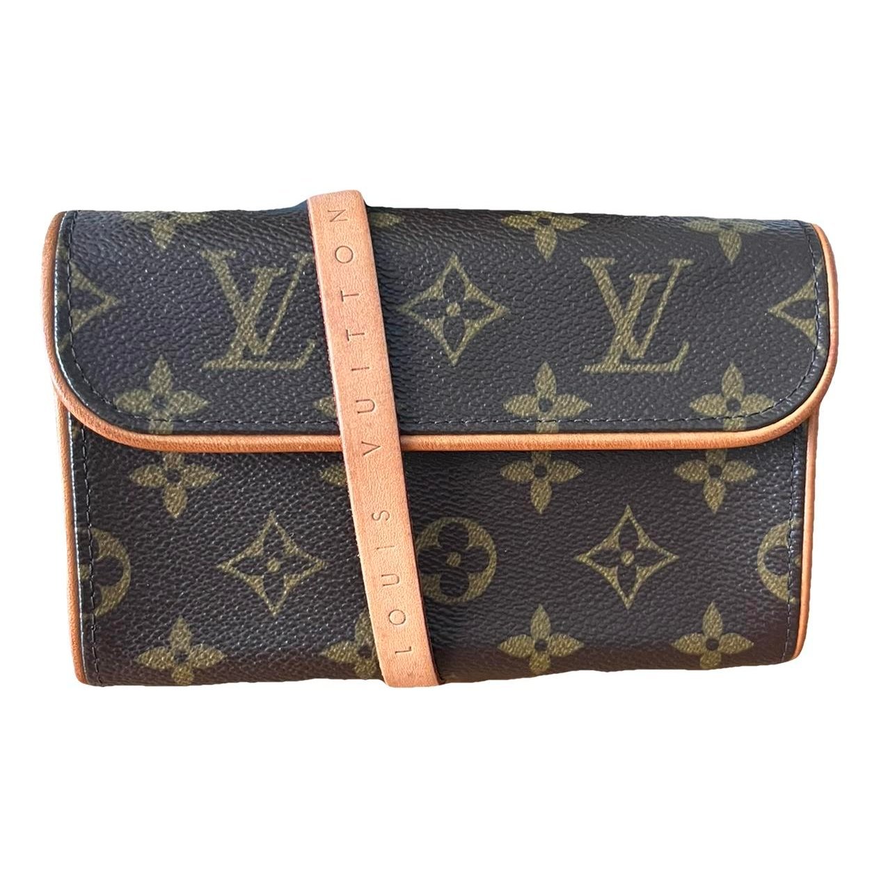 Florentine leather clutch bag