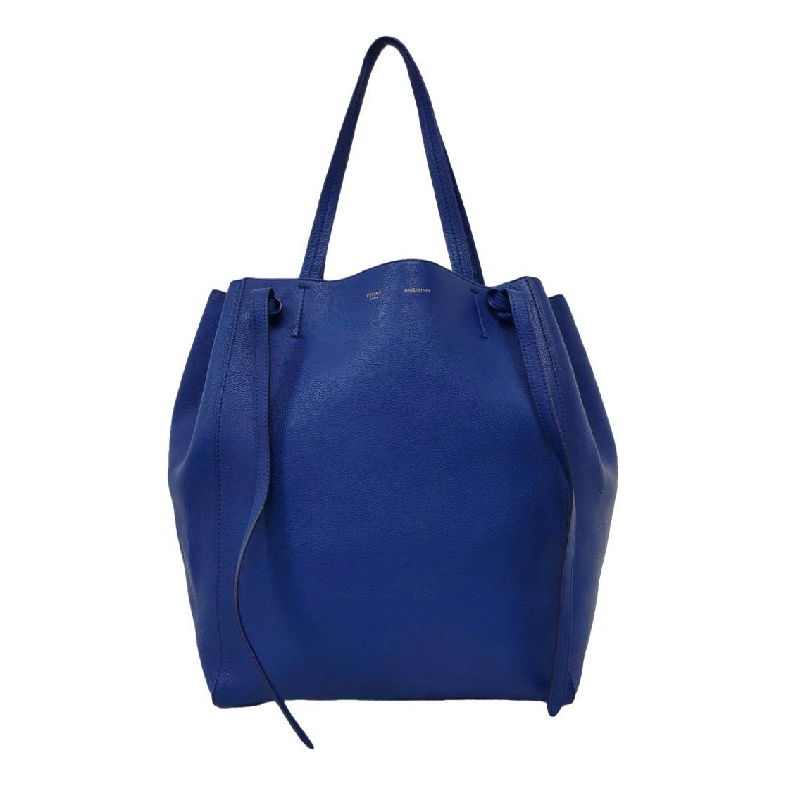 Cabas leather handbag