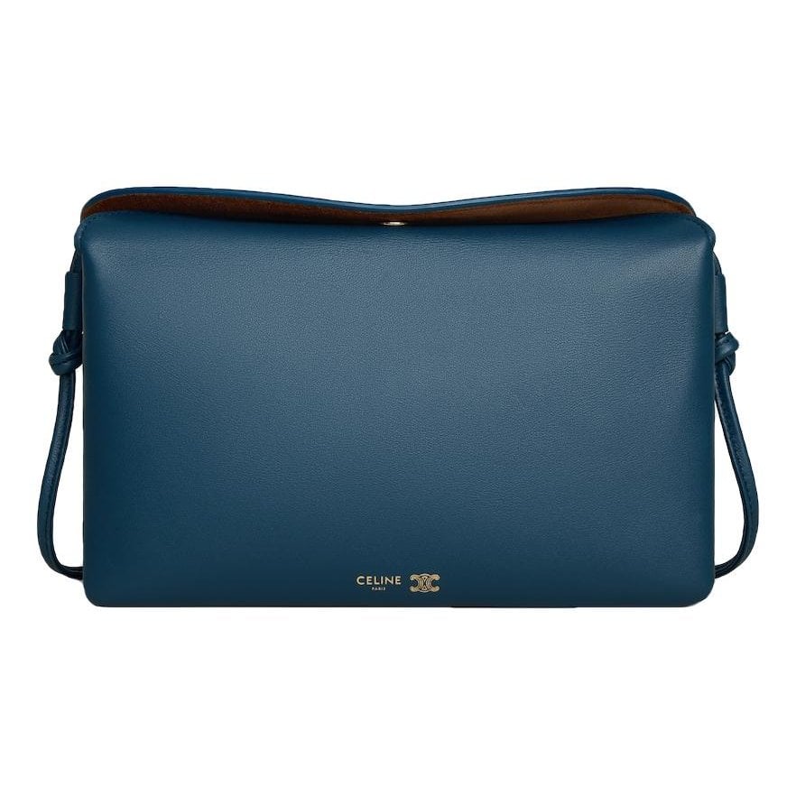 Trio leather crossbody bag