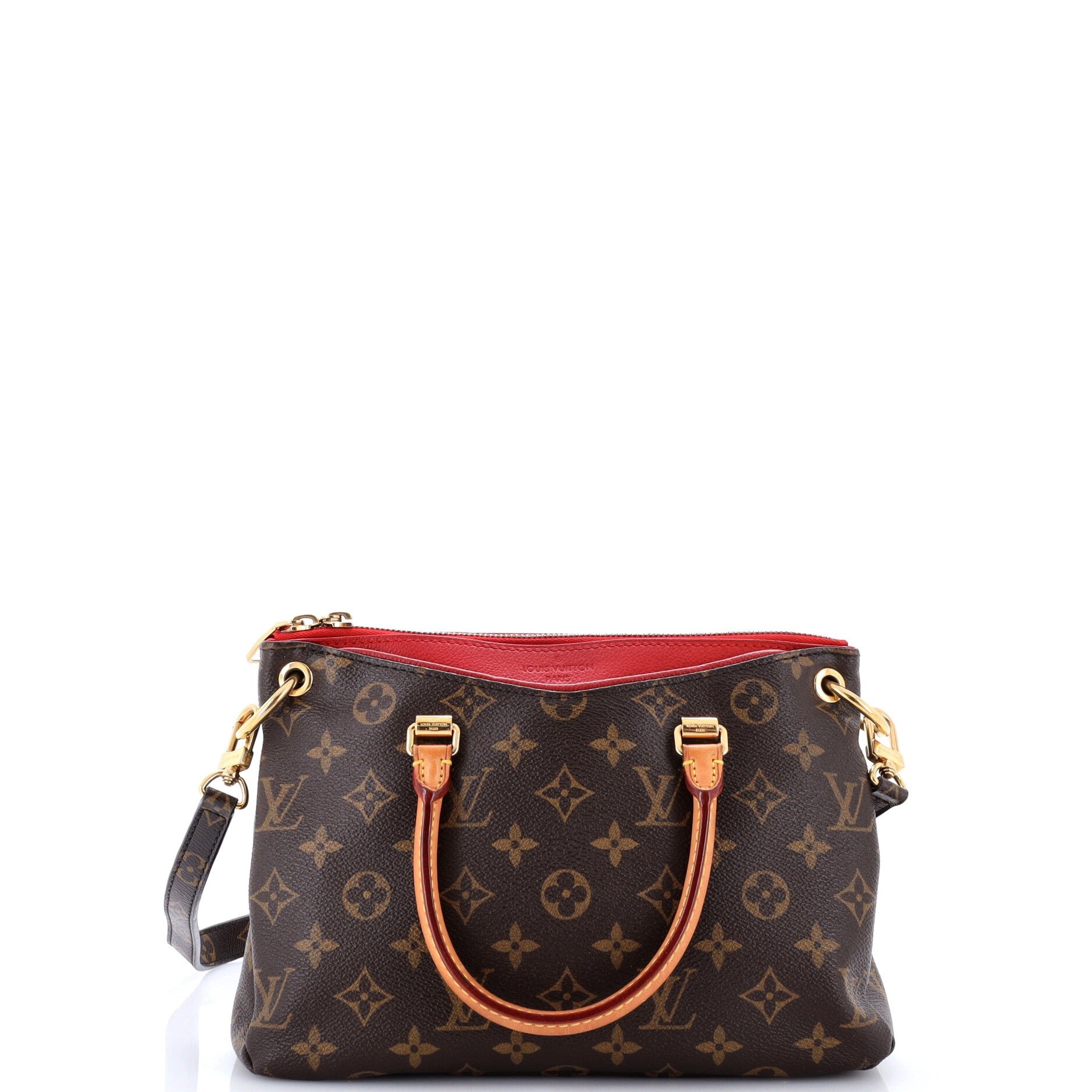 Pallas Tote Monogram Canvas with Leather BB