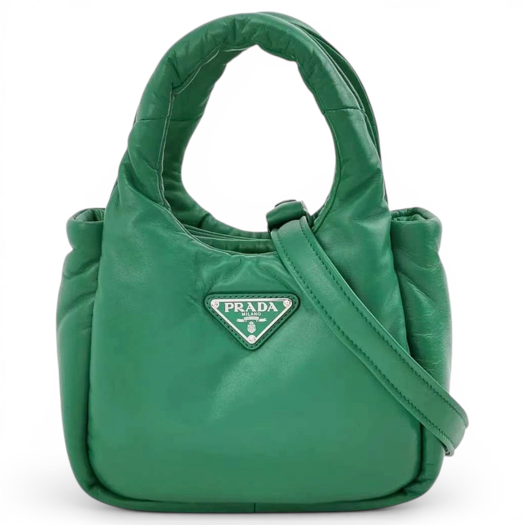 Soft leather crossbody bag