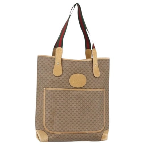 Leather tote