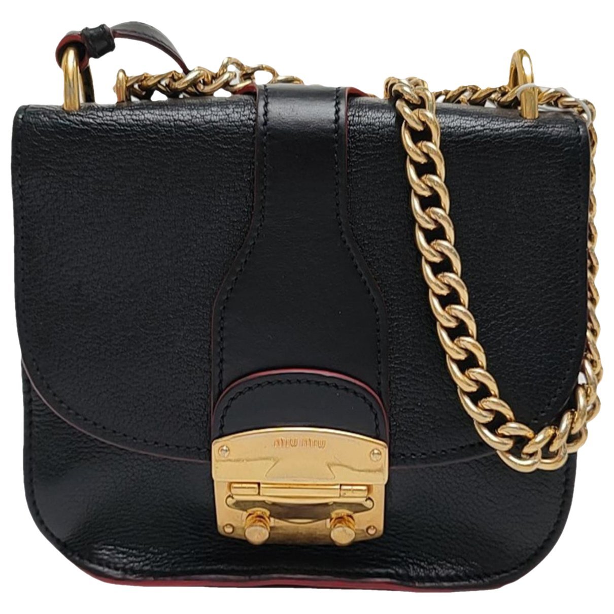Leather crossbody bag