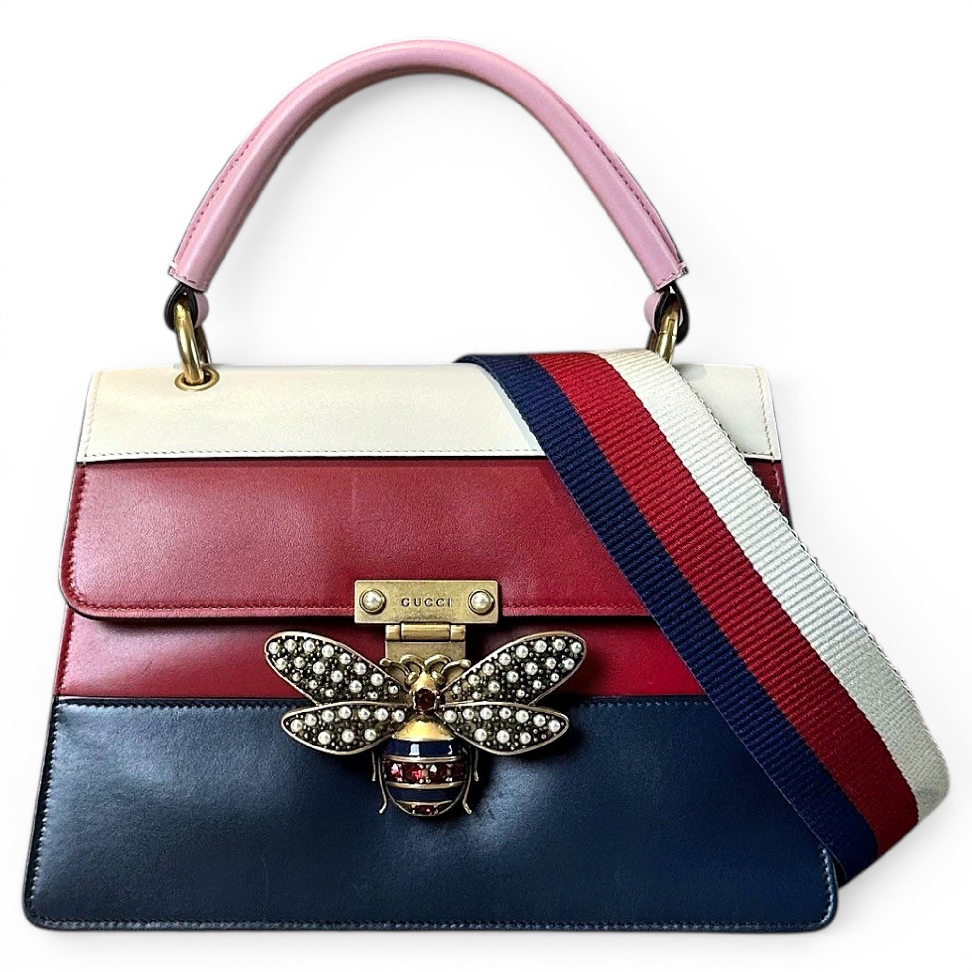 Queen Margaret leather handbag