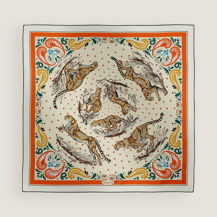 Guepards Bandana Double Face Scarf 90