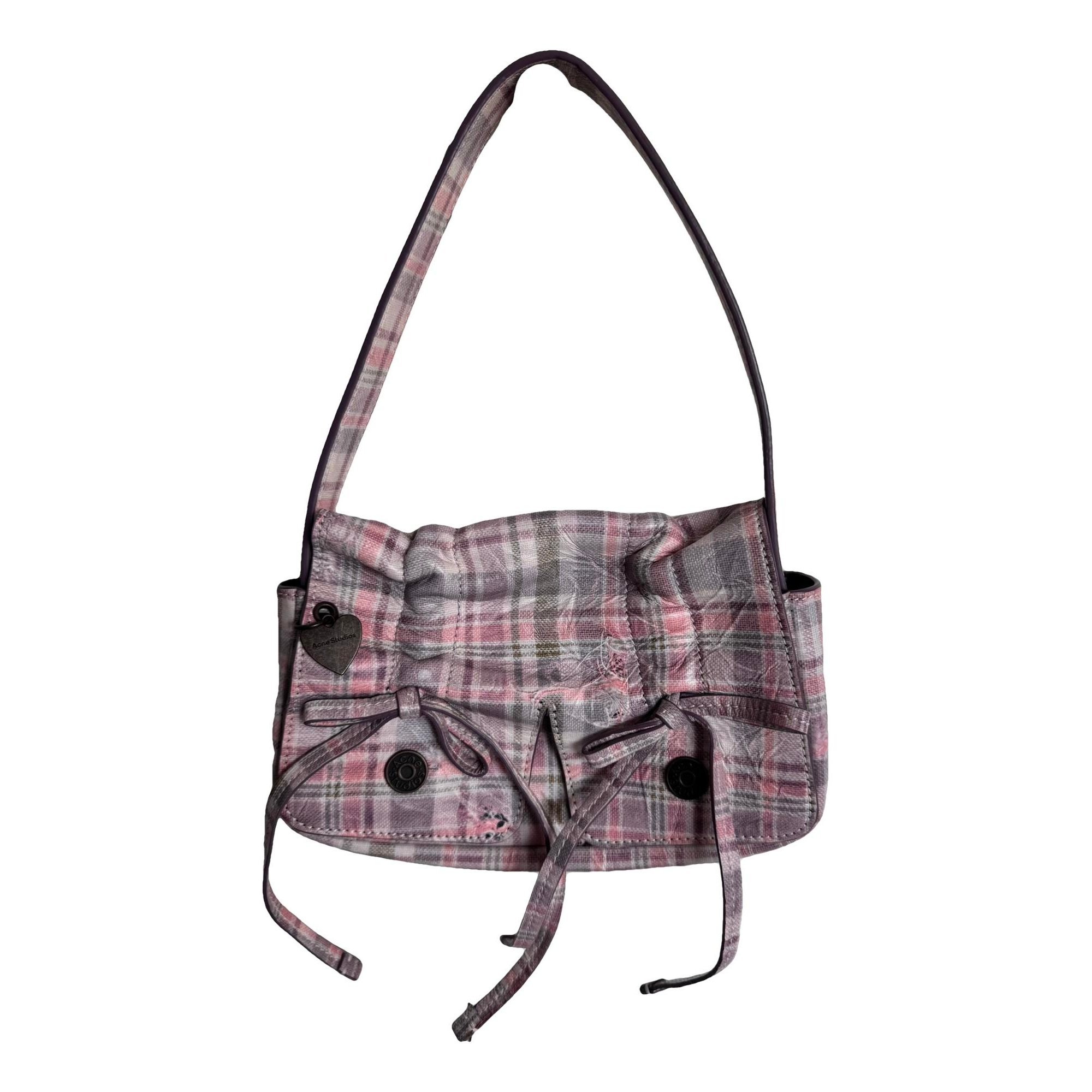 Multipocket leather handbag