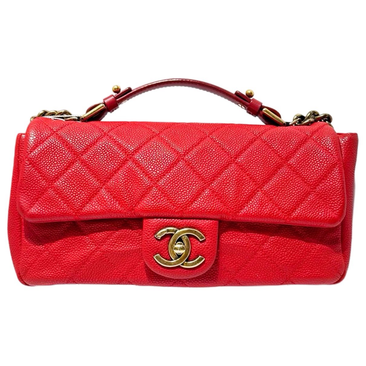 Timeless Classique Top Handle leather handbag