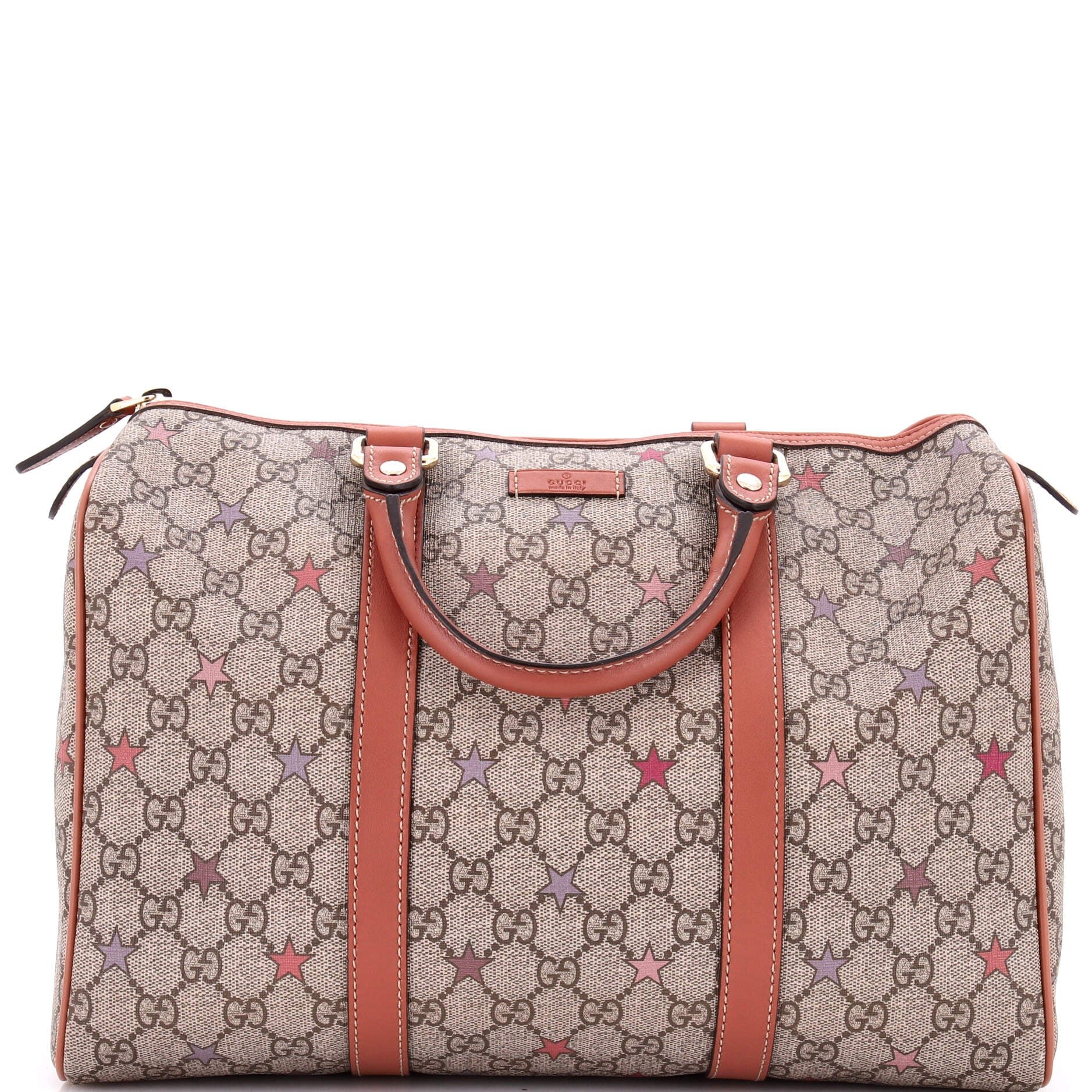 Joy Boston Bag Limited Edition GG Coated Canvas Medium