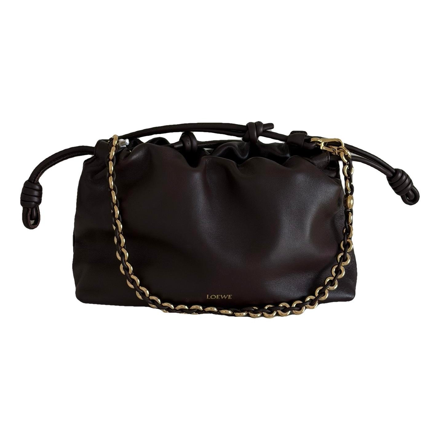 Flamenco leather handbag