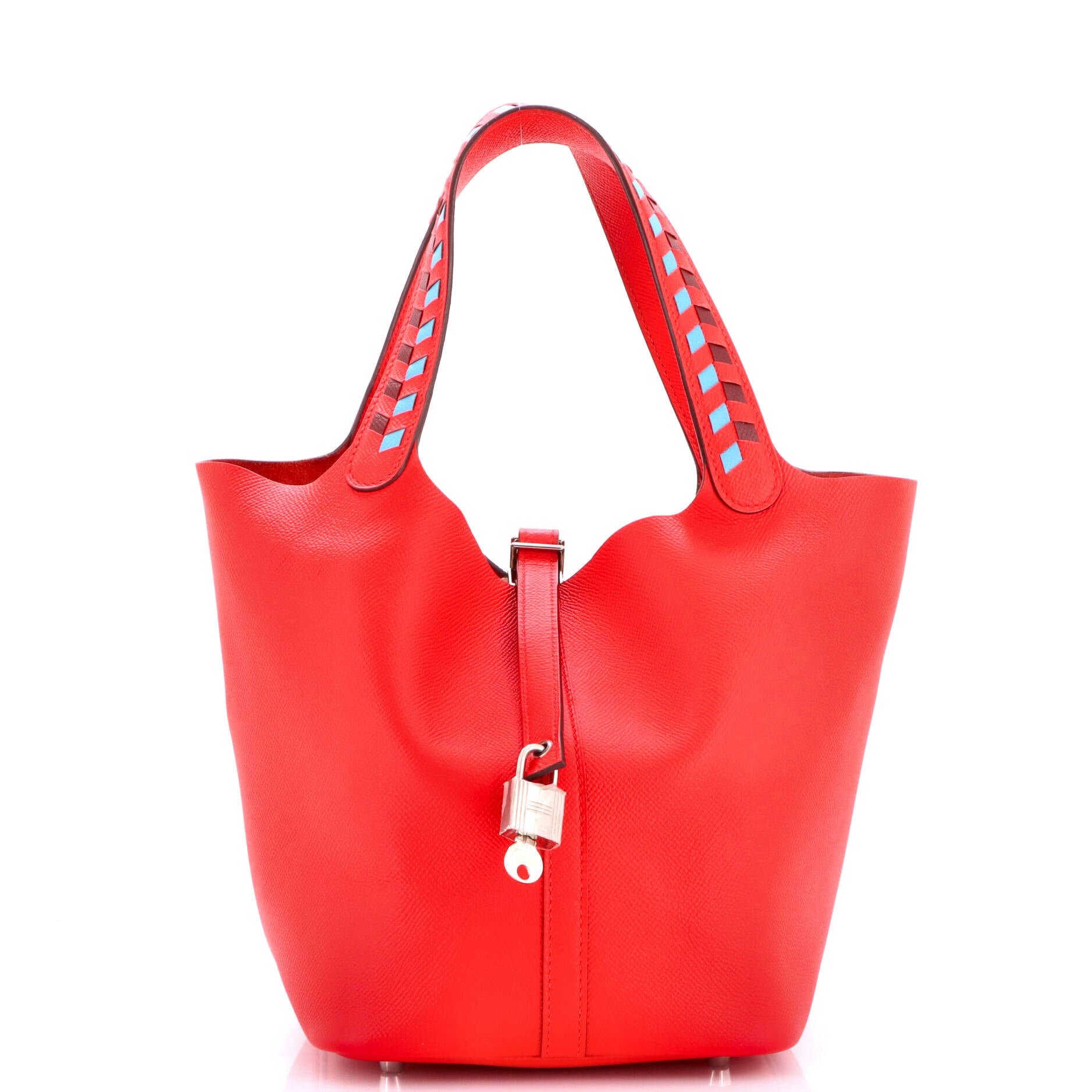 Picotin Lock Bag Tressage Epsom MM