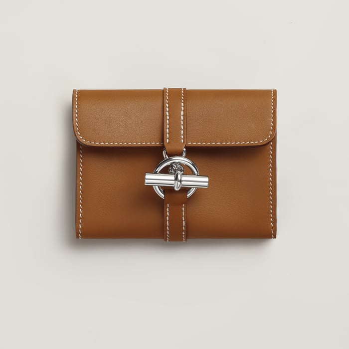 Gold Glenan Compact Wallet