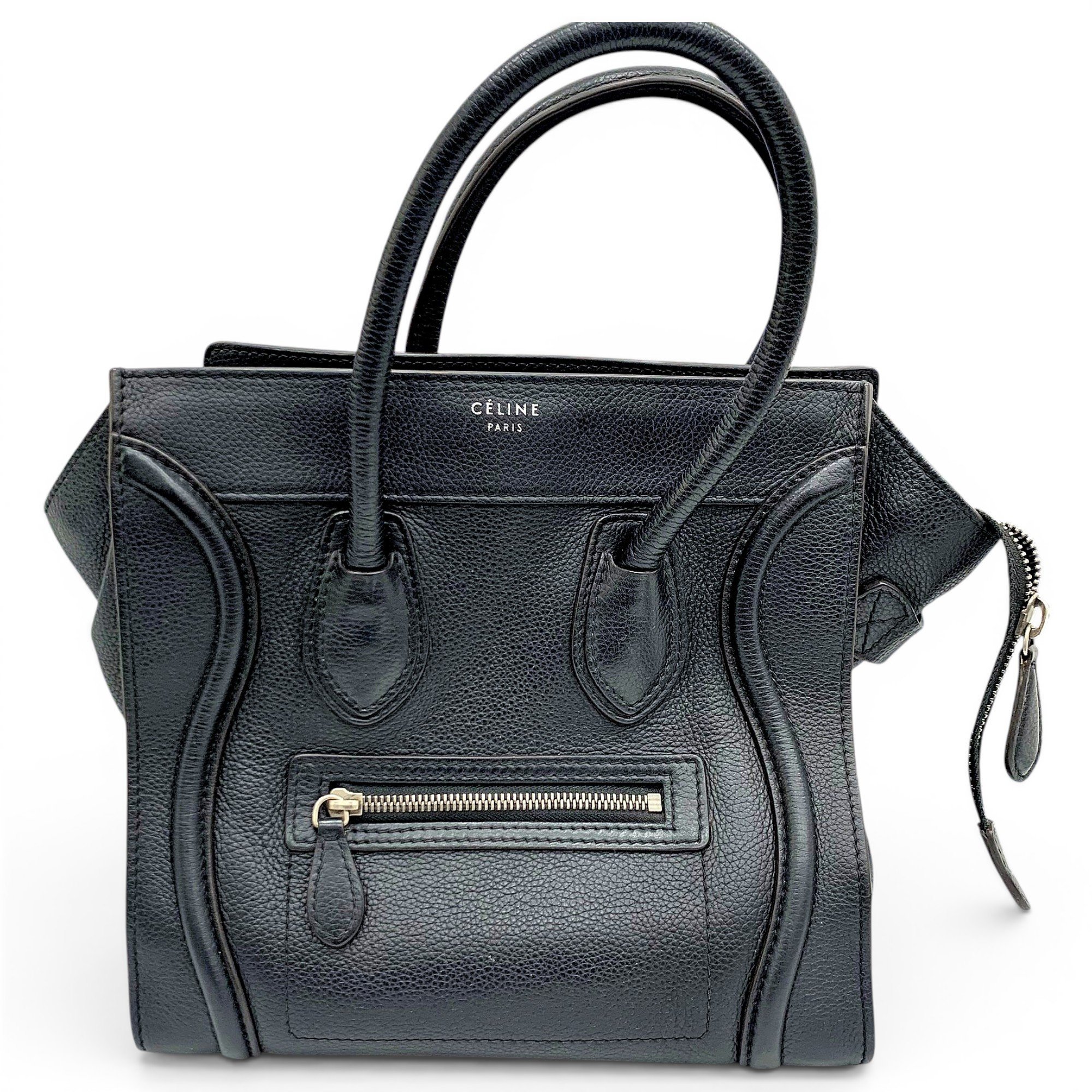 Luggage leather handbag