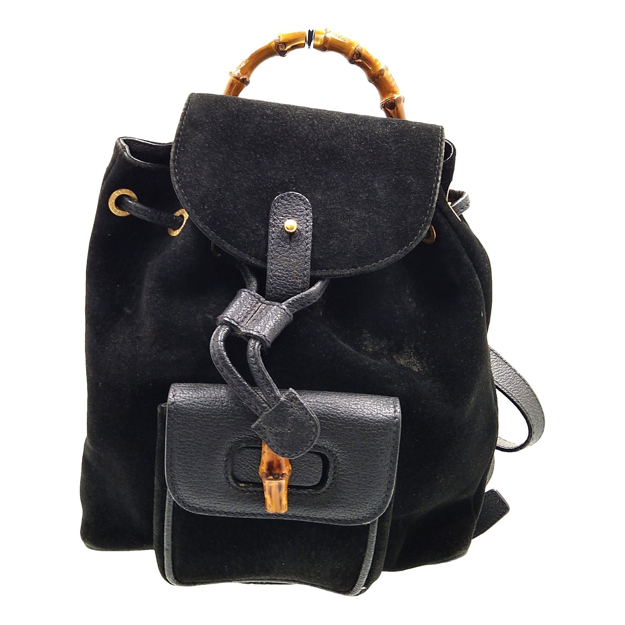 Bamboo Tassel Oval backpack
