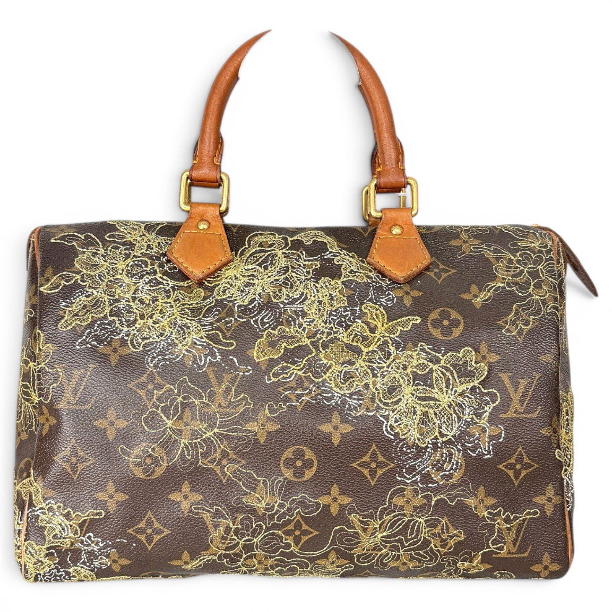 Speedy vinyl handbag