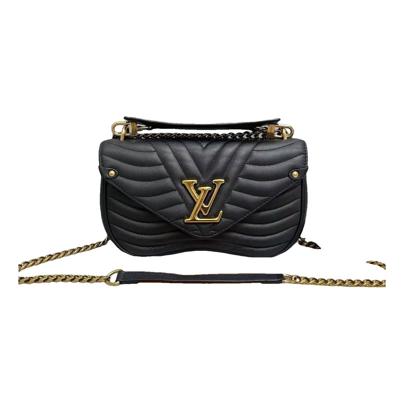 New Wave leather handbag