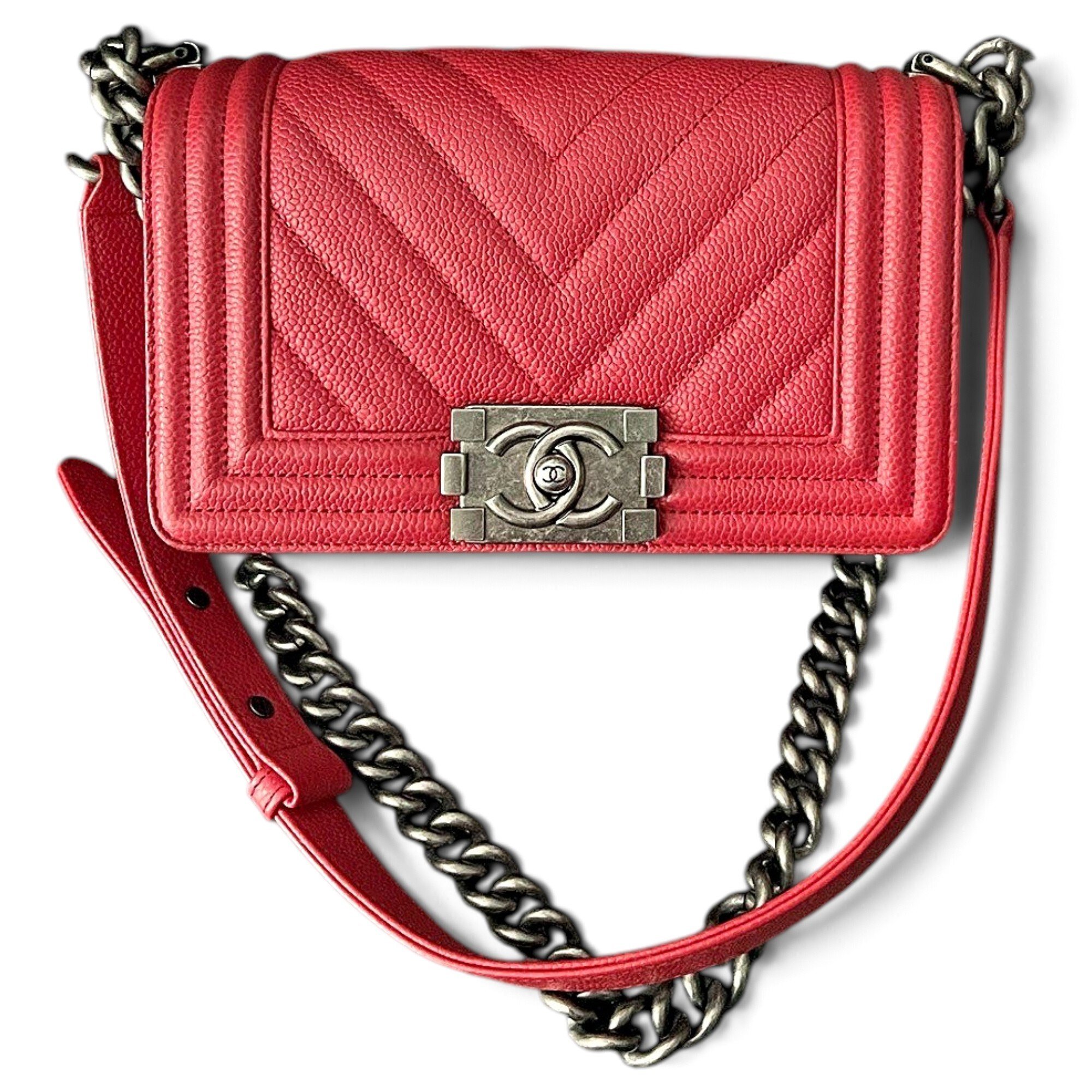Boy leather handbag